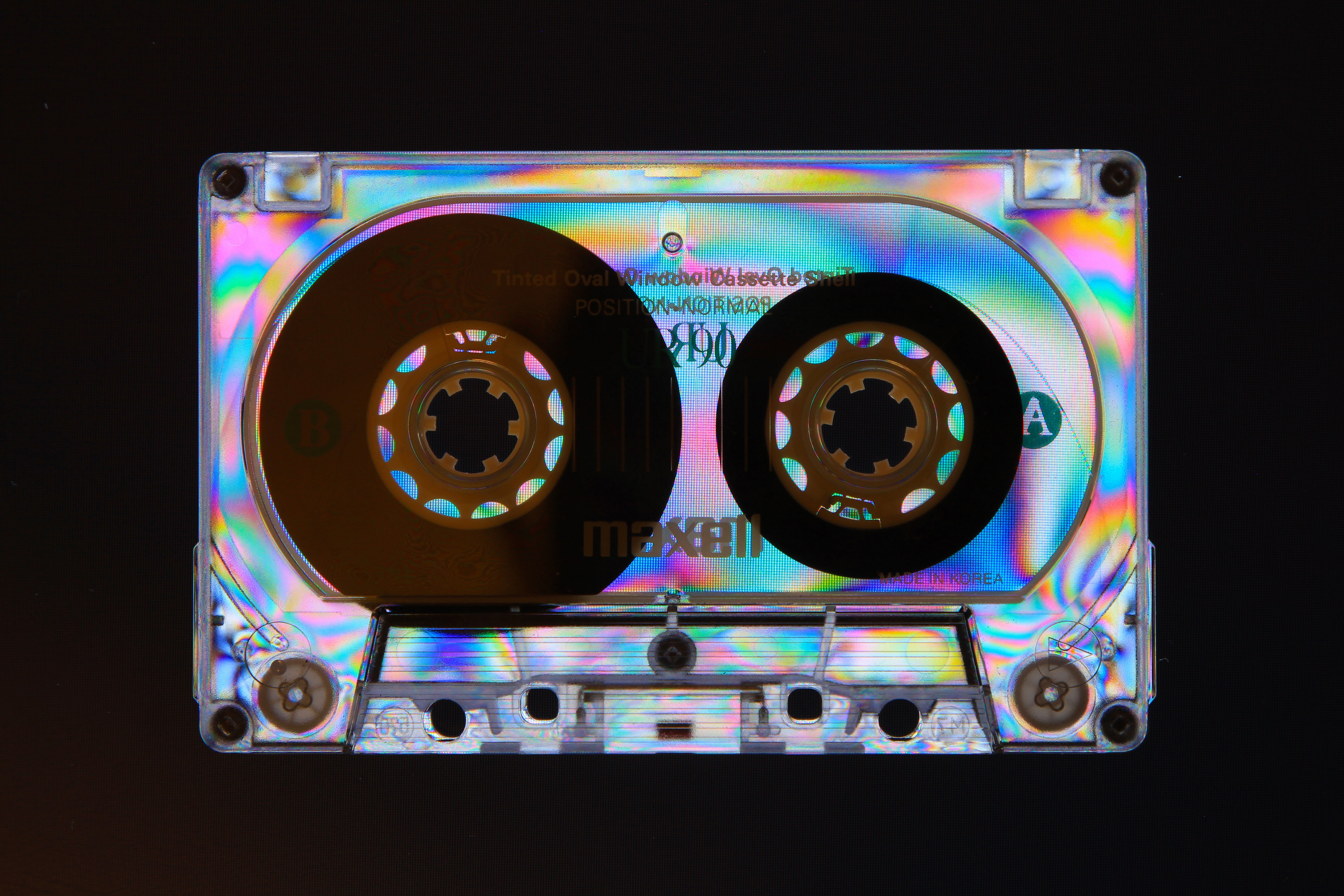 macro, music, film, cassette