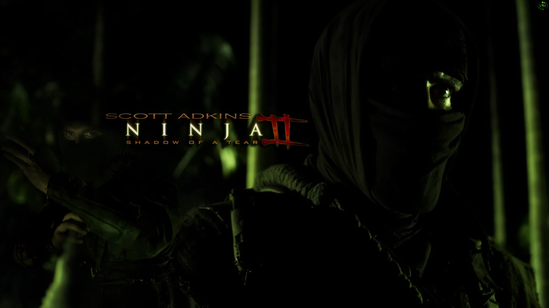 Scott Adkins Ninja II poster, ninja 2, tears of shadow, art, horror