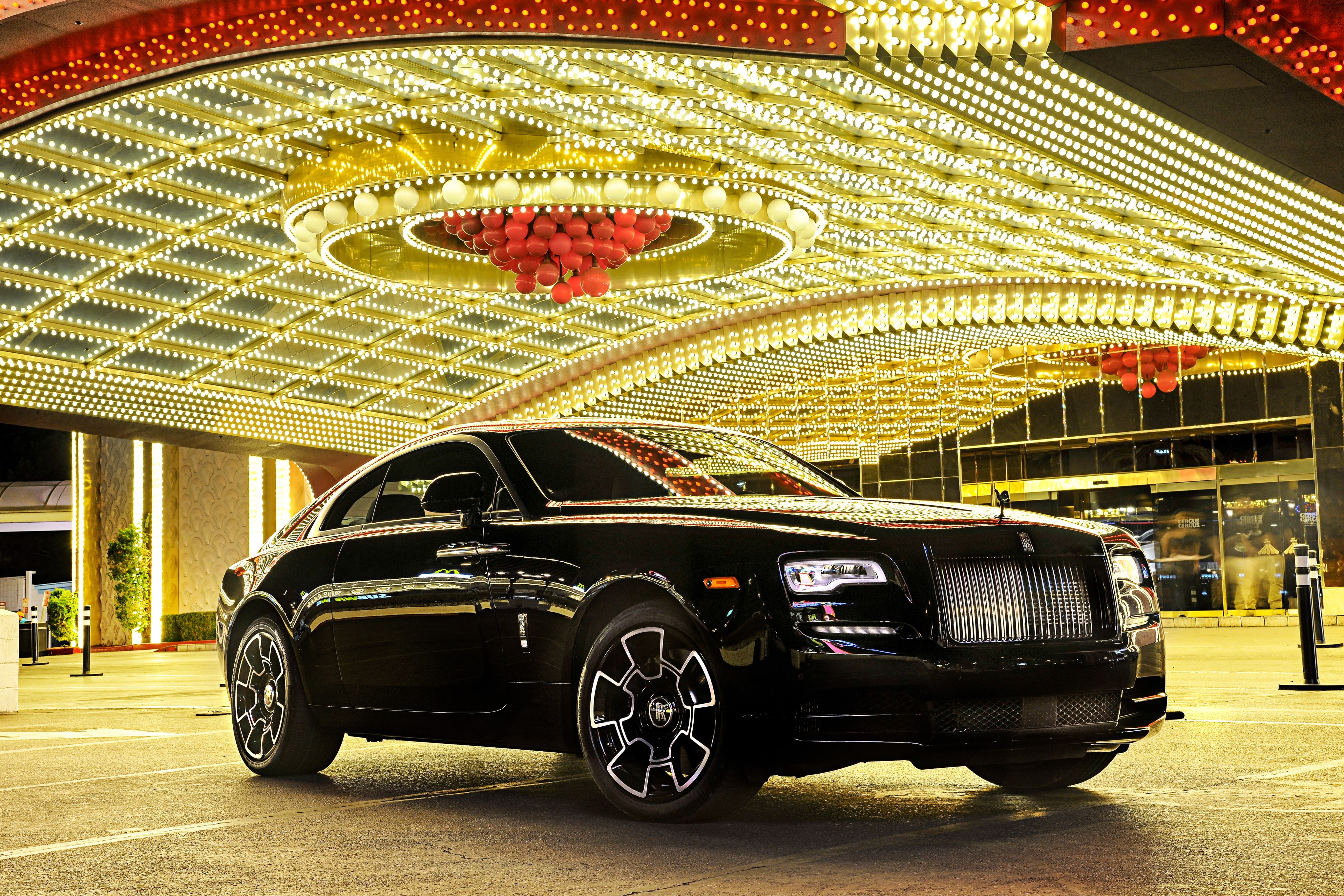 car, light, lights, reflection, Rolls-Royce, luxury, beautiful