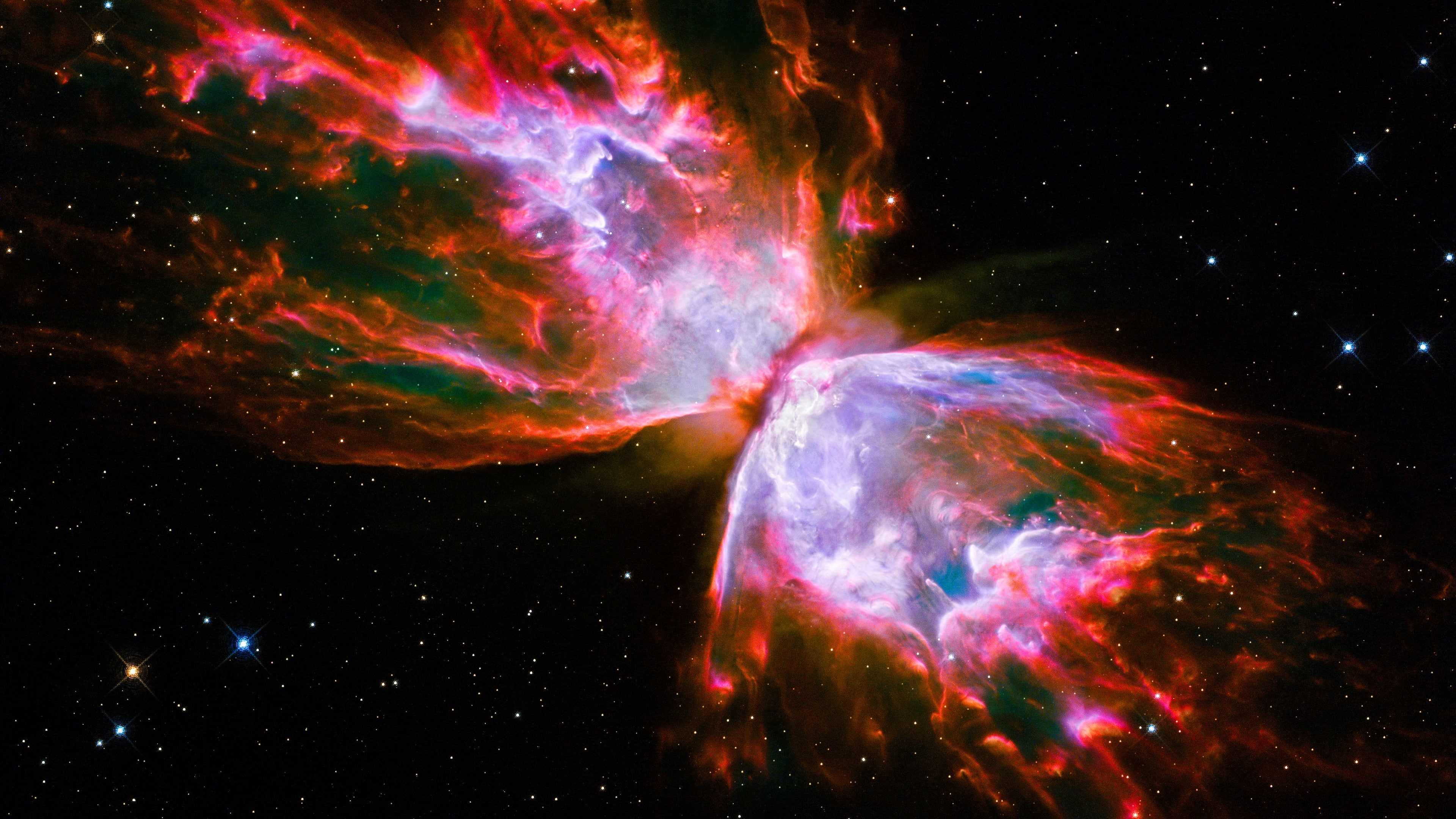 nebula, universe, space, butterfly nebula, hubble, bug nebula