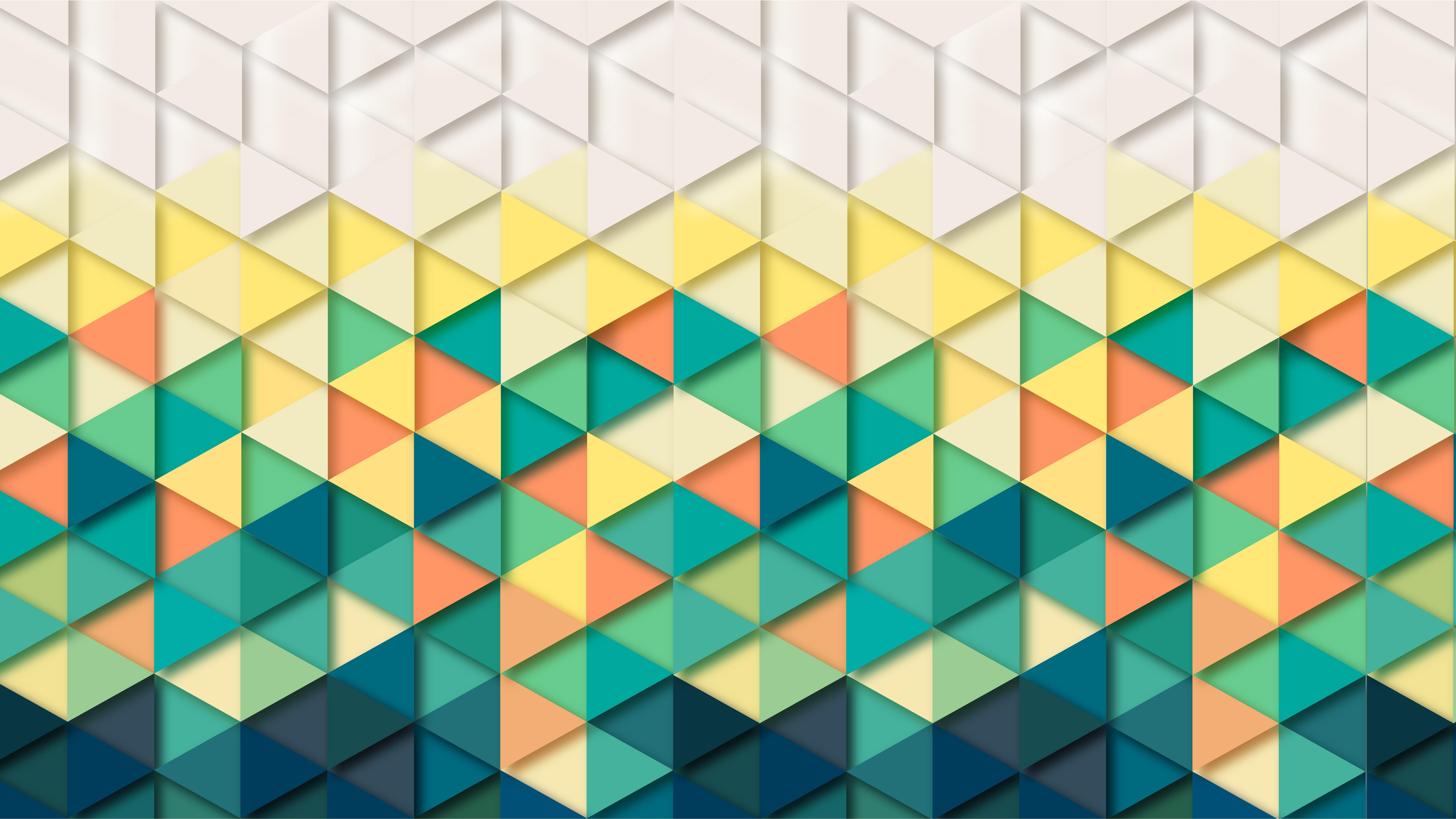 pattern, triangle, design, 8k uhd