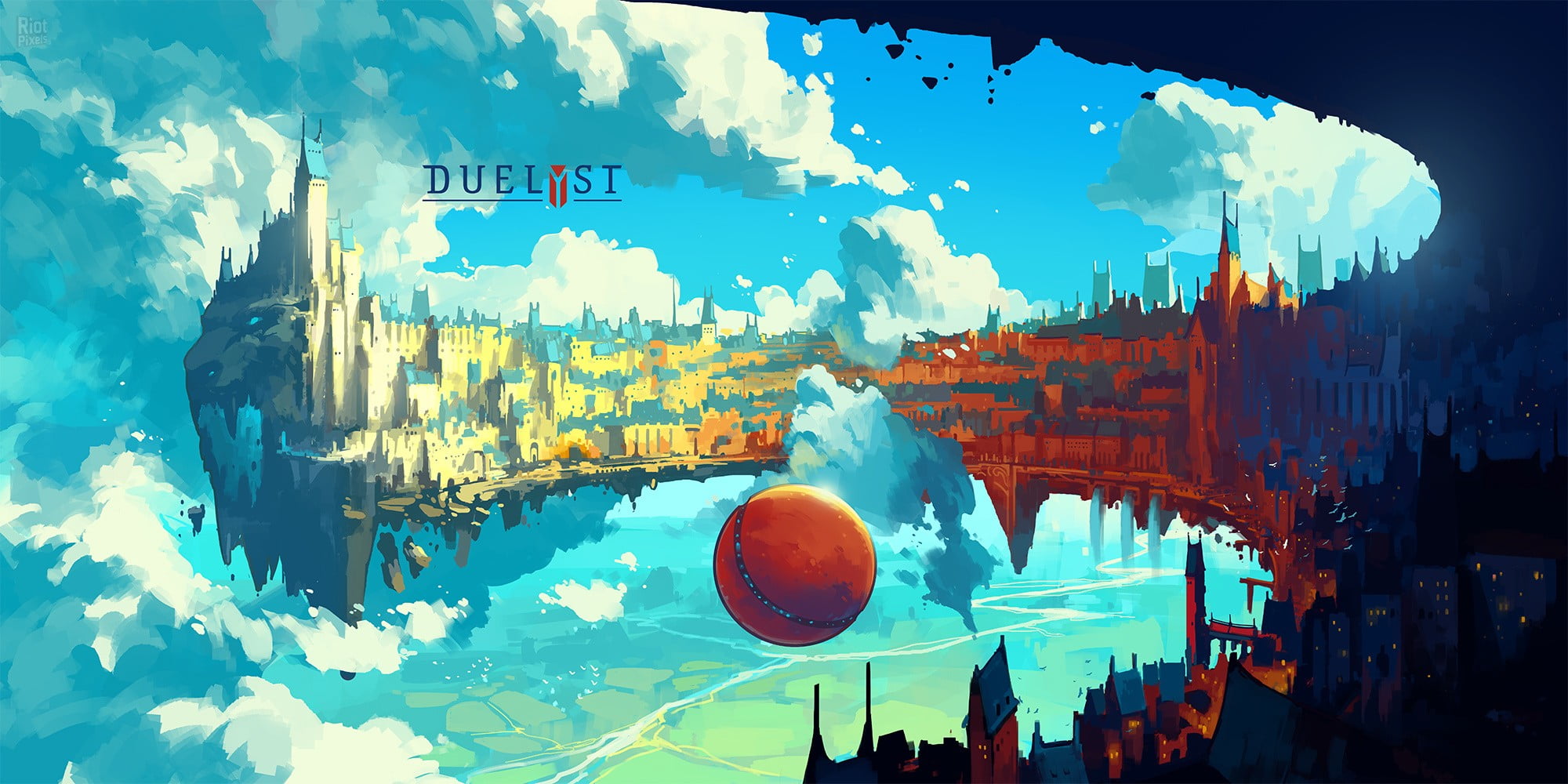 Duelist game poster, concept art, artwork, digital art, video games