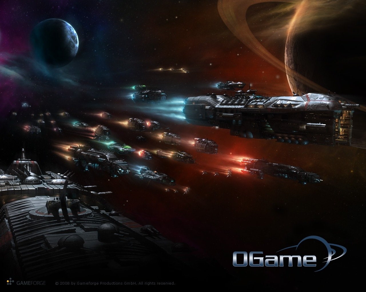 Video Game, Ogame, Fleet, Spaceship