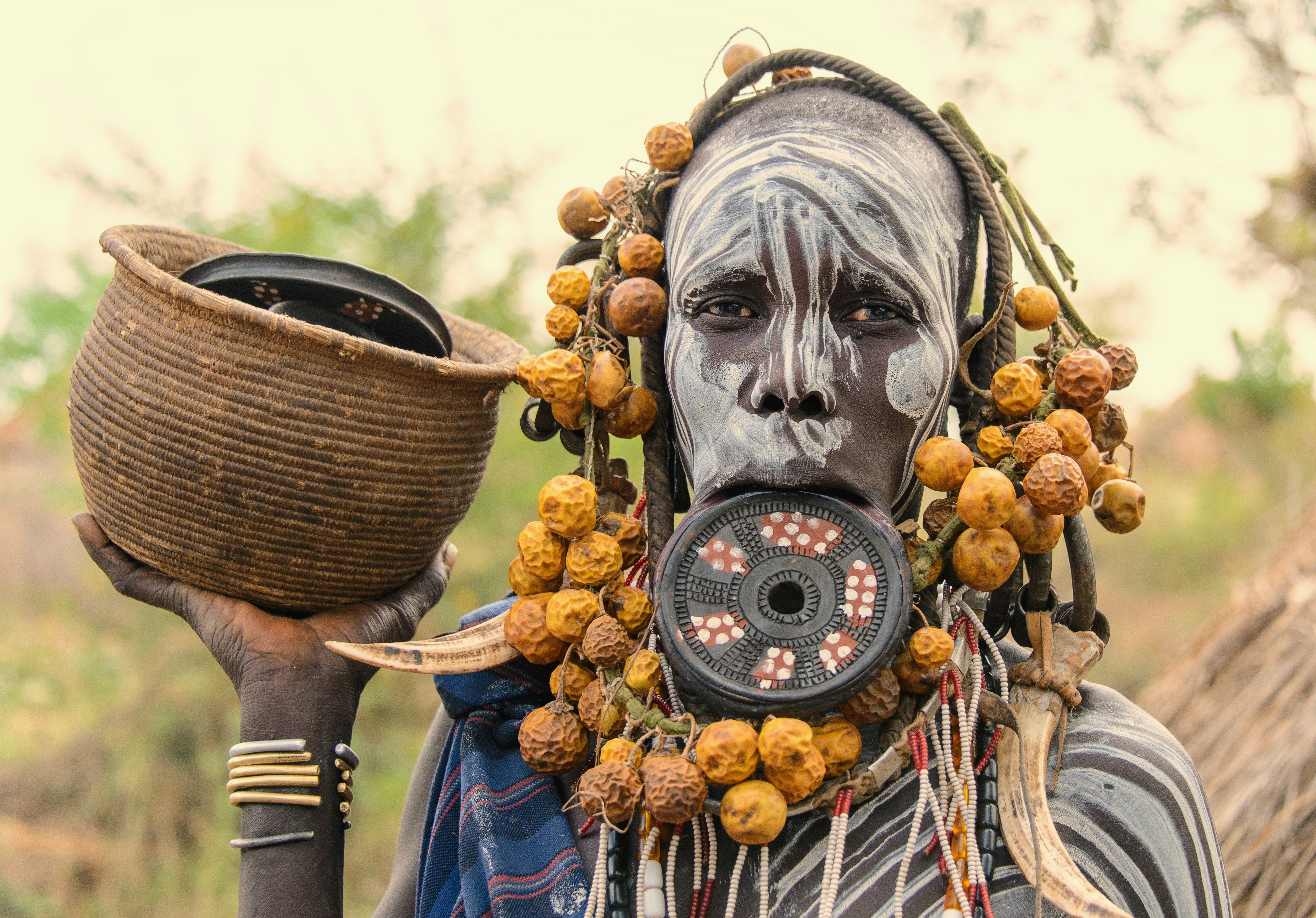 girl, portrait, Ethiopia
