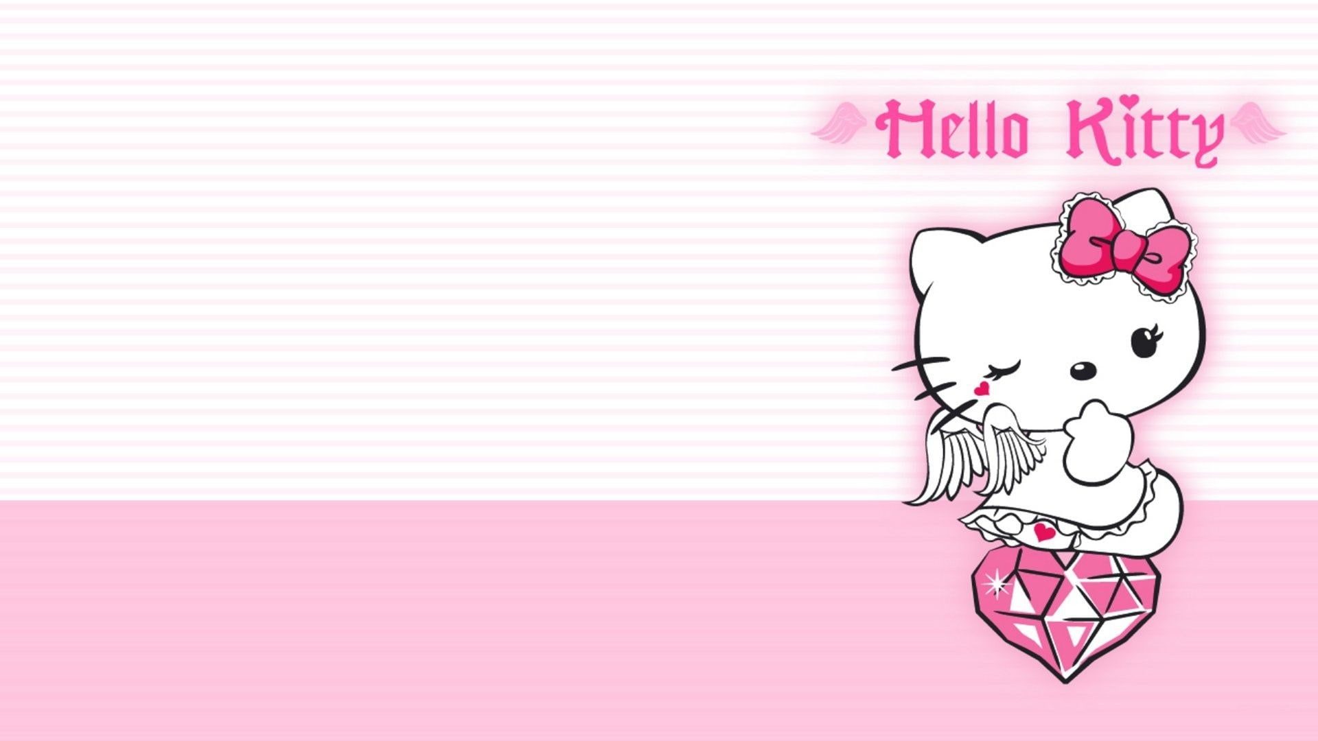 hello kitty time pictures for background, paper, pink color