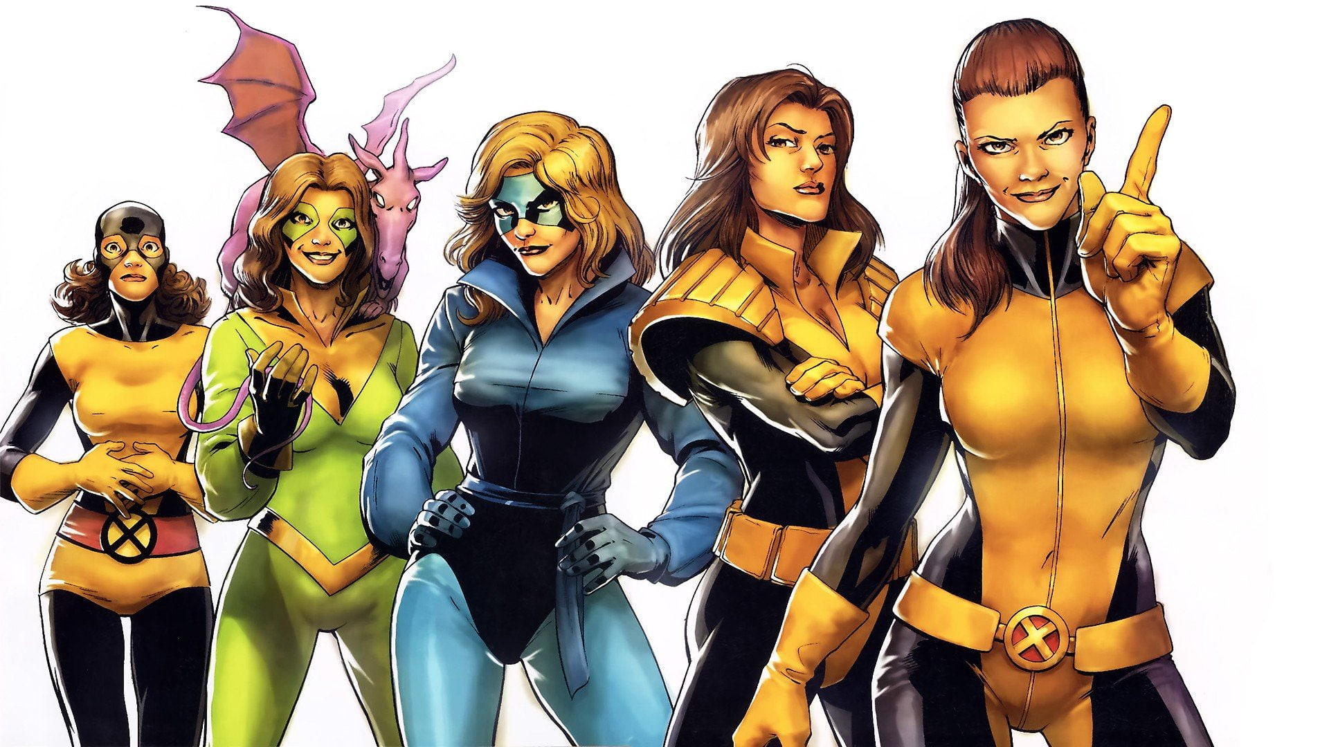 comics, evolution, kitty, pryde, x men