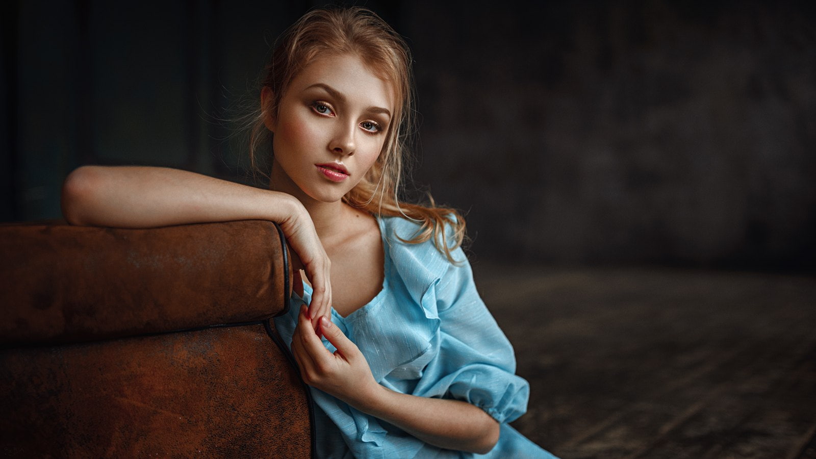 Free Download Hd Wallpaper Georgy Chernyadyev Alice Tarasenko Model Women Face Portrait