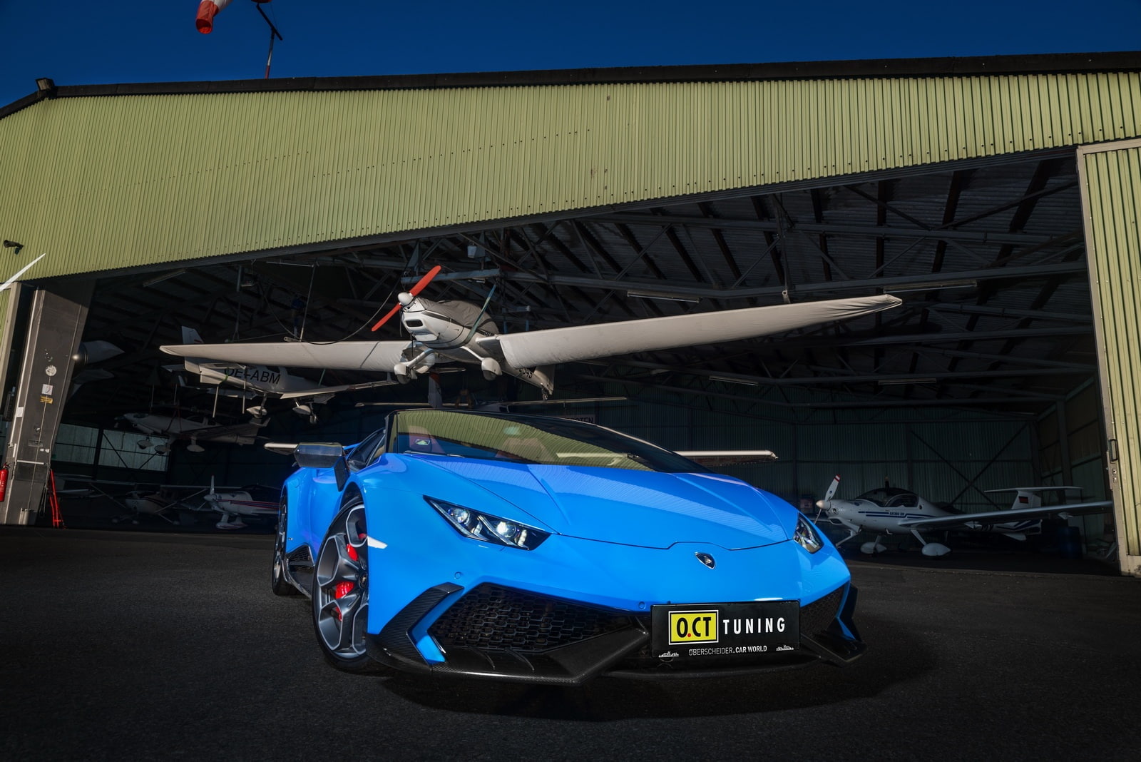 blue, cars, huracan, lamborghini, modified, oct, spider, supercharged