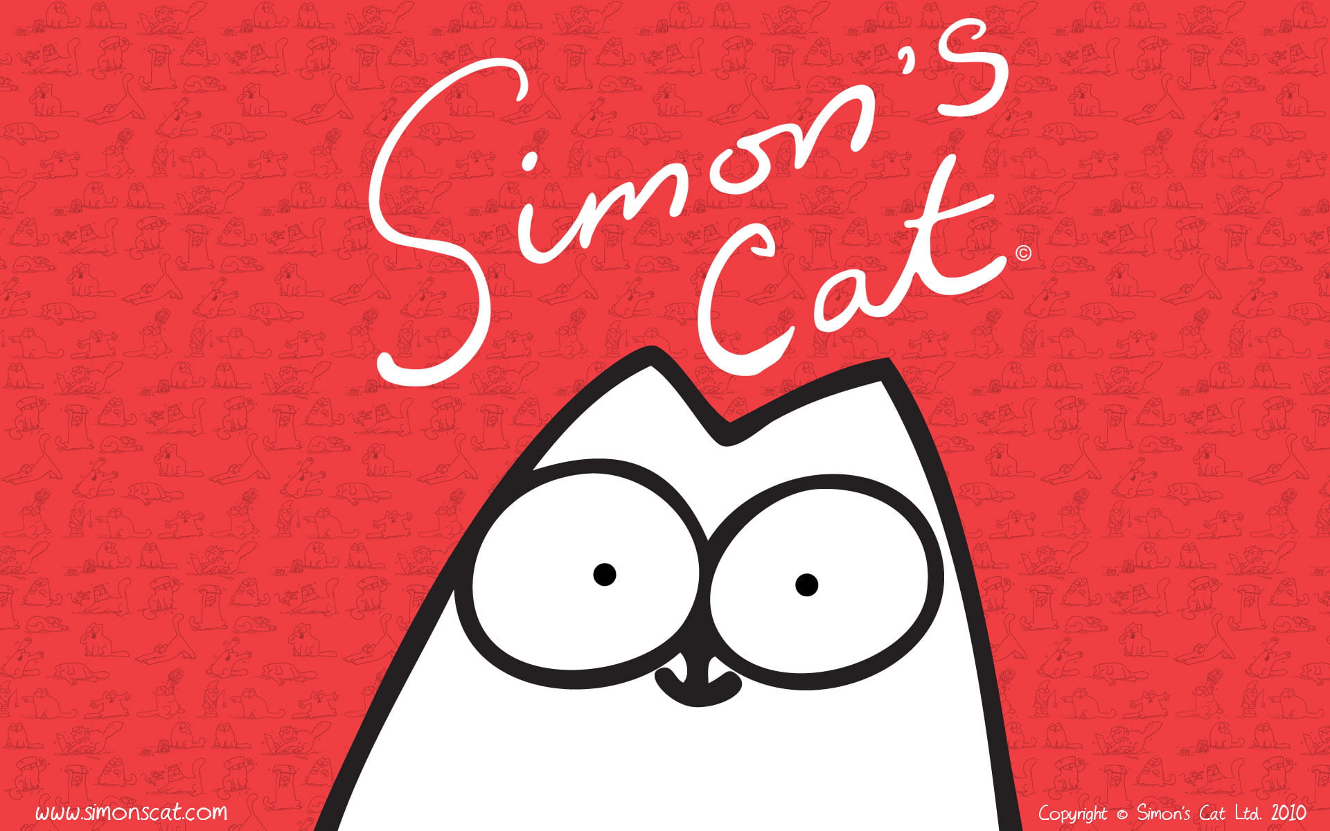Simon's Cat illustration, vector, celebration, holiday, design