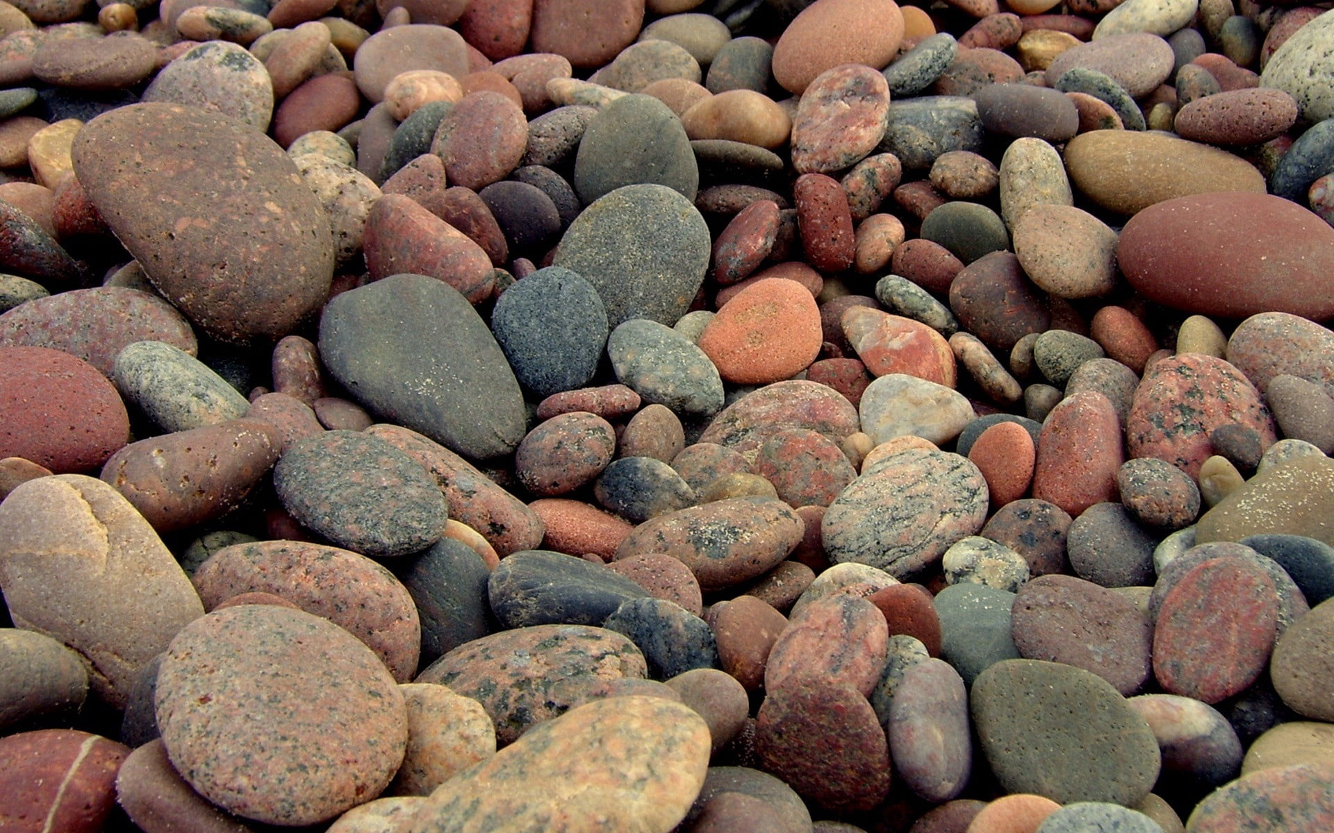 gray and brown stone lot, stones, smooth, mosaic, allsorts, pebble