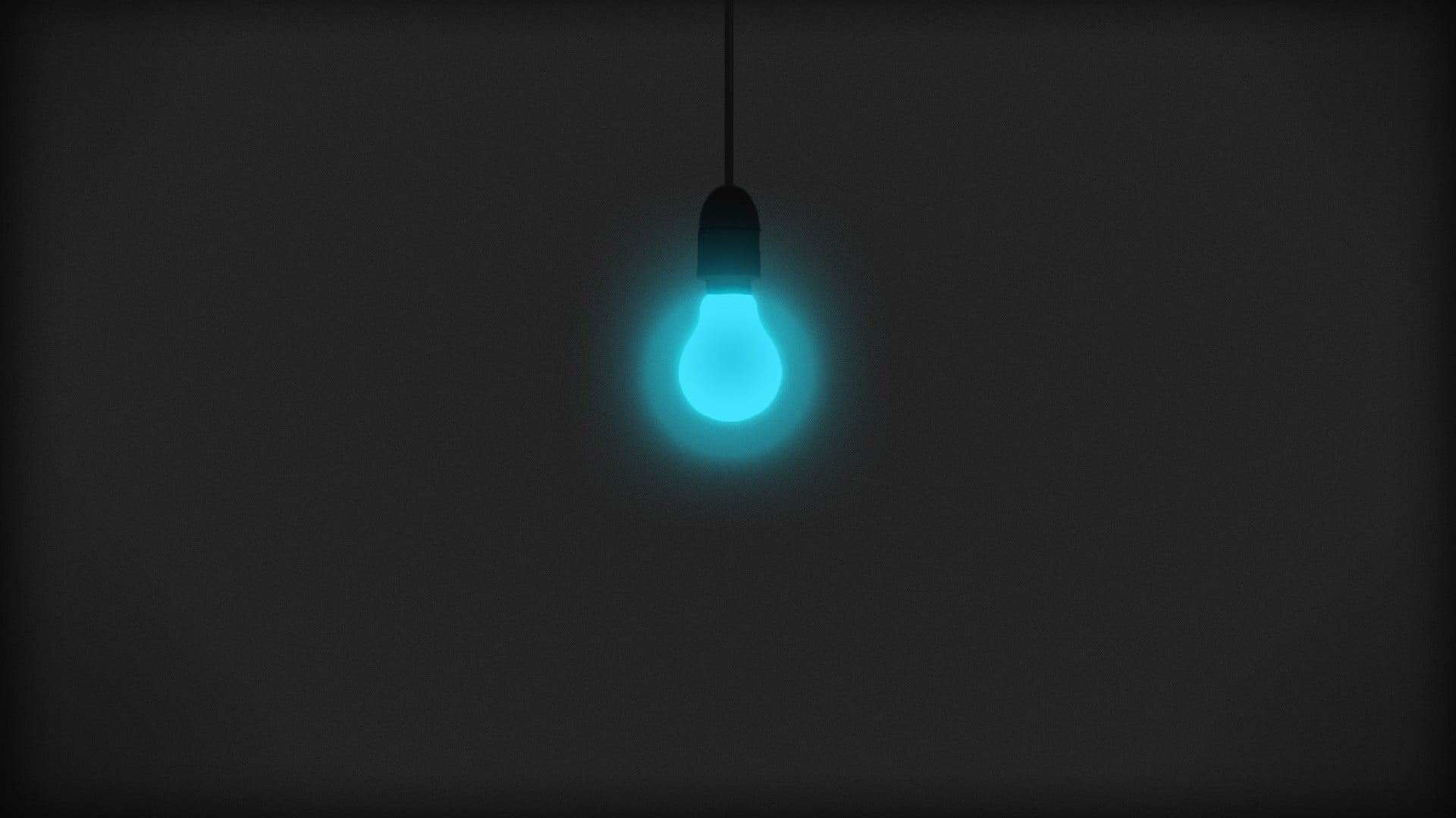blue light bulb, minimalism, lights, illuminated, lighting equipment