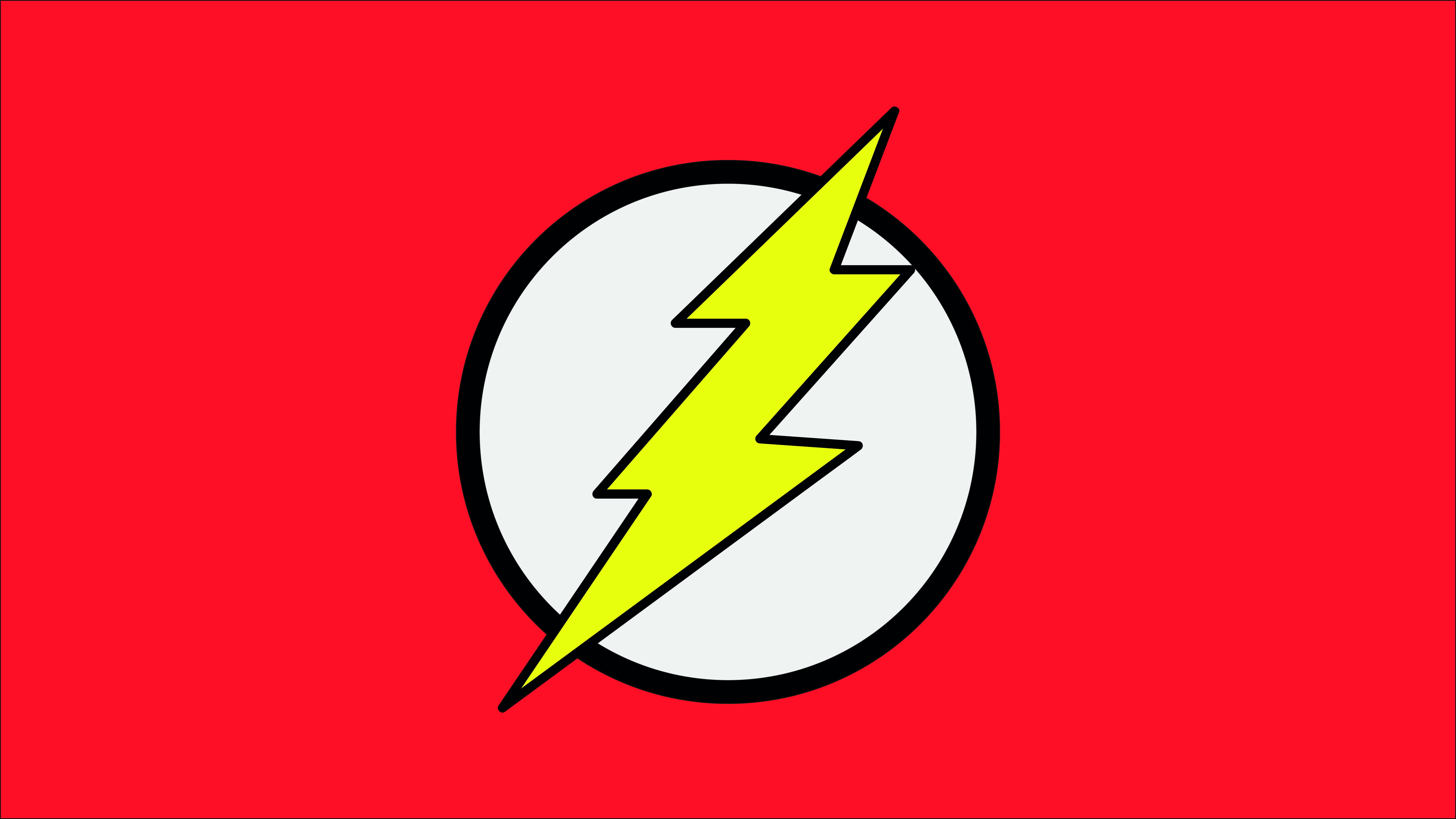 Flash, superhero, logo, symbol, communication, sign, studio shot