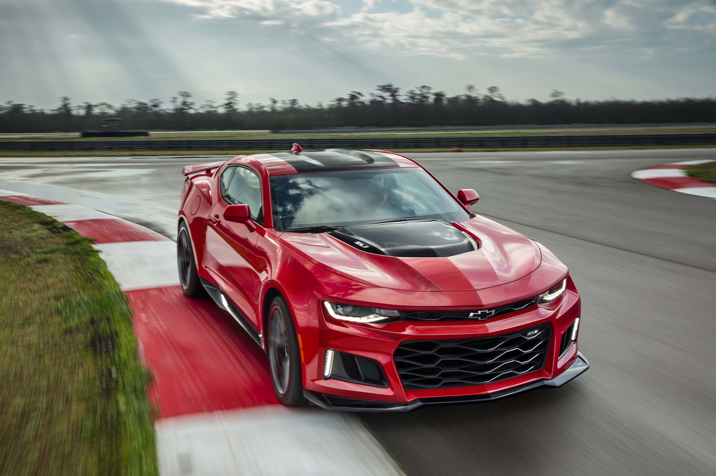 2016, camaro, cars, chevrolet, chevy, coupe, red, zl1