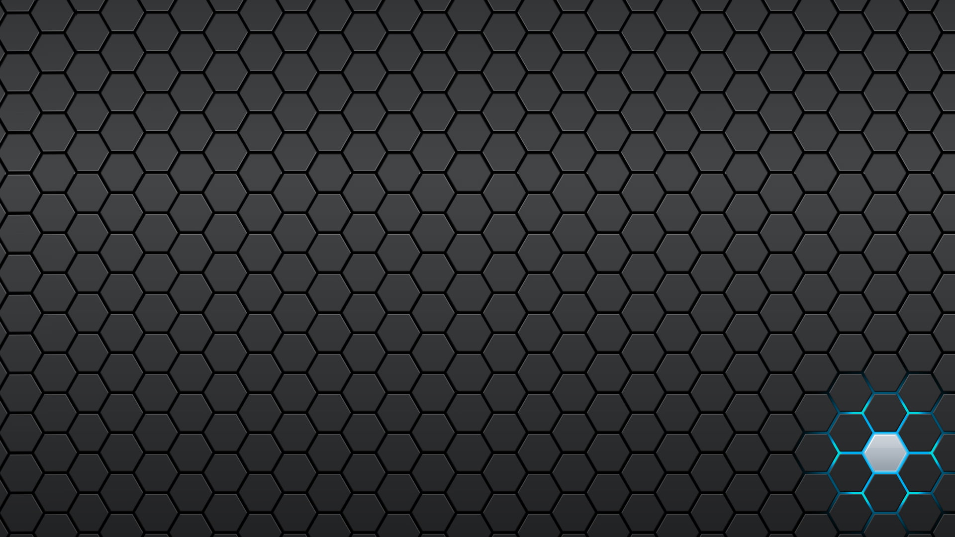 photo of black and gray honeycomb pattern digital wallpaper, abstract