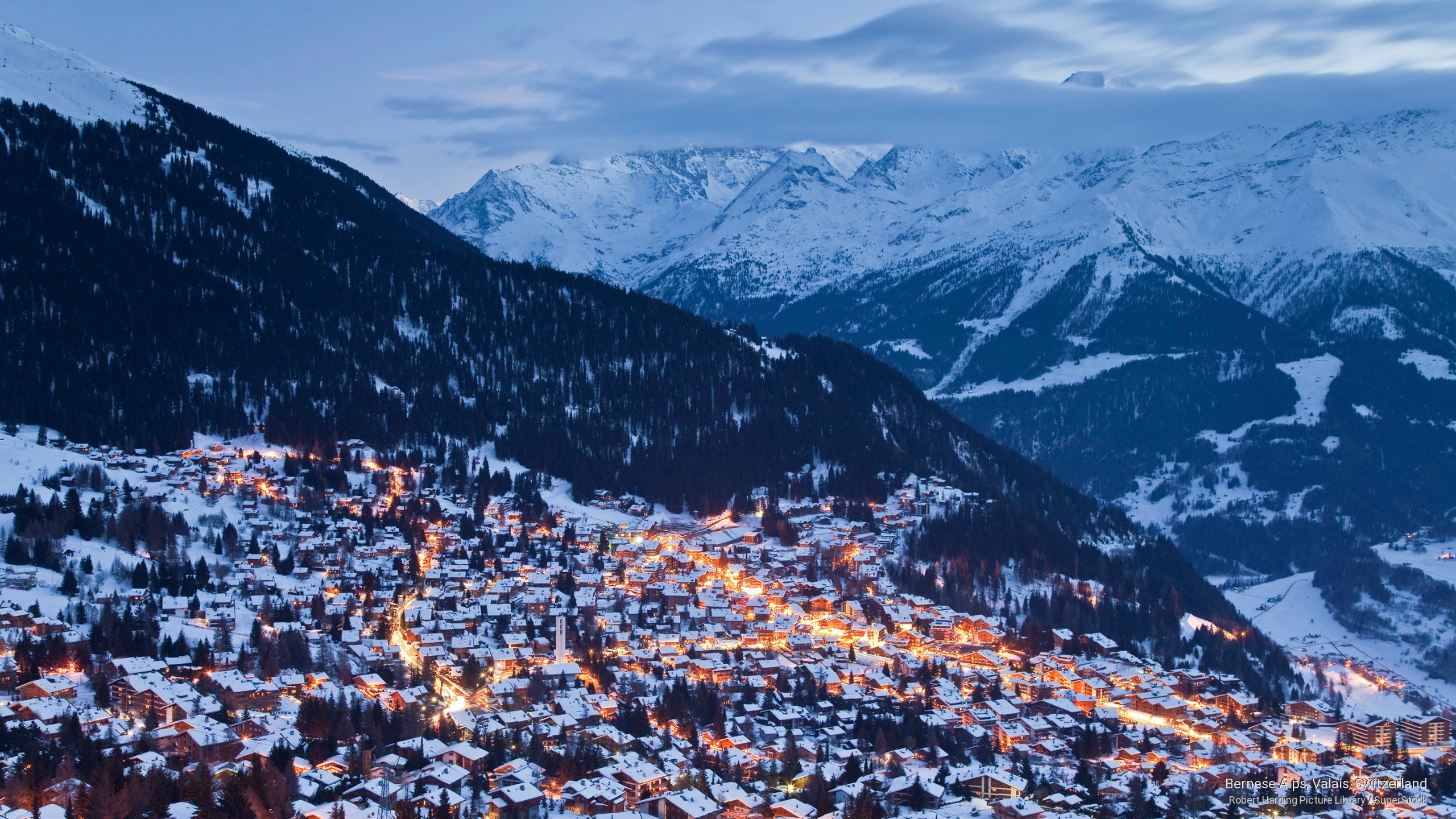 Bernese Alps, Valais, Switzerland, Europe