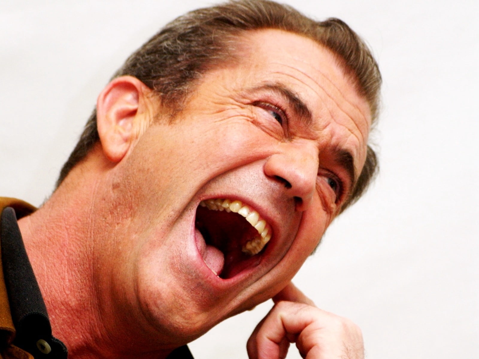 Mel Gibson, laugh, mouth, teeth, people, human Face, facial Expression