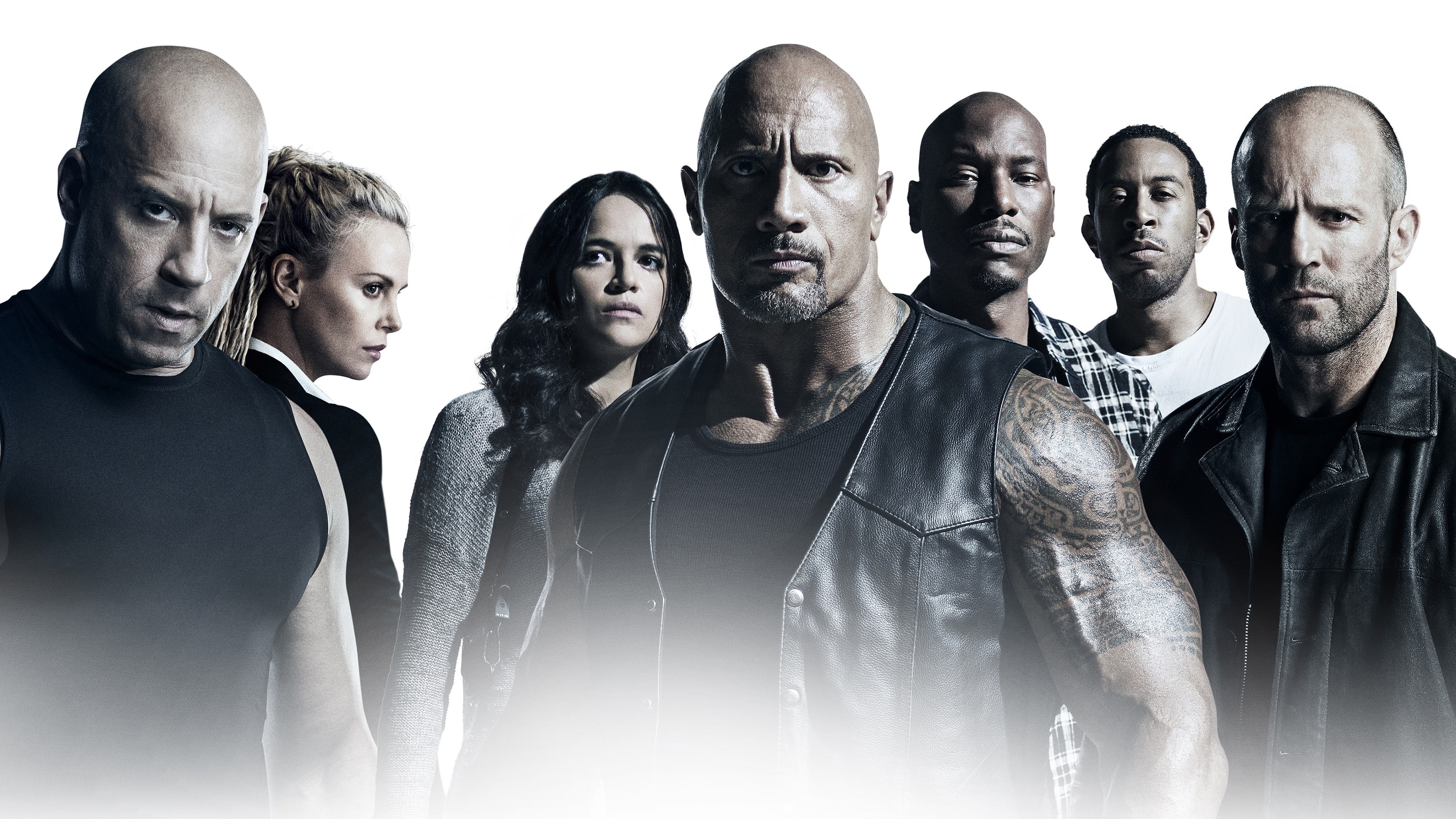 Ludacris, Tyrese Gibson, Charlize Theron, The Fate of the Furious