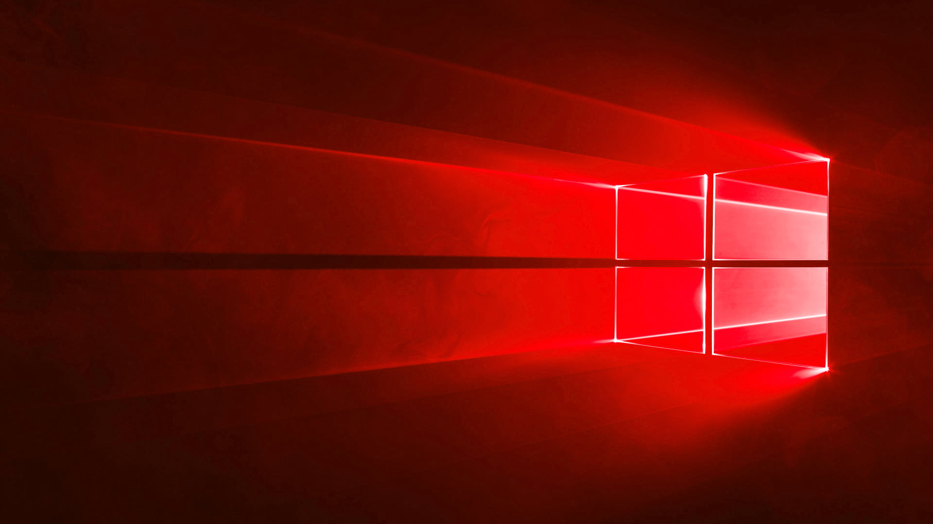 red, Windows 10, black
