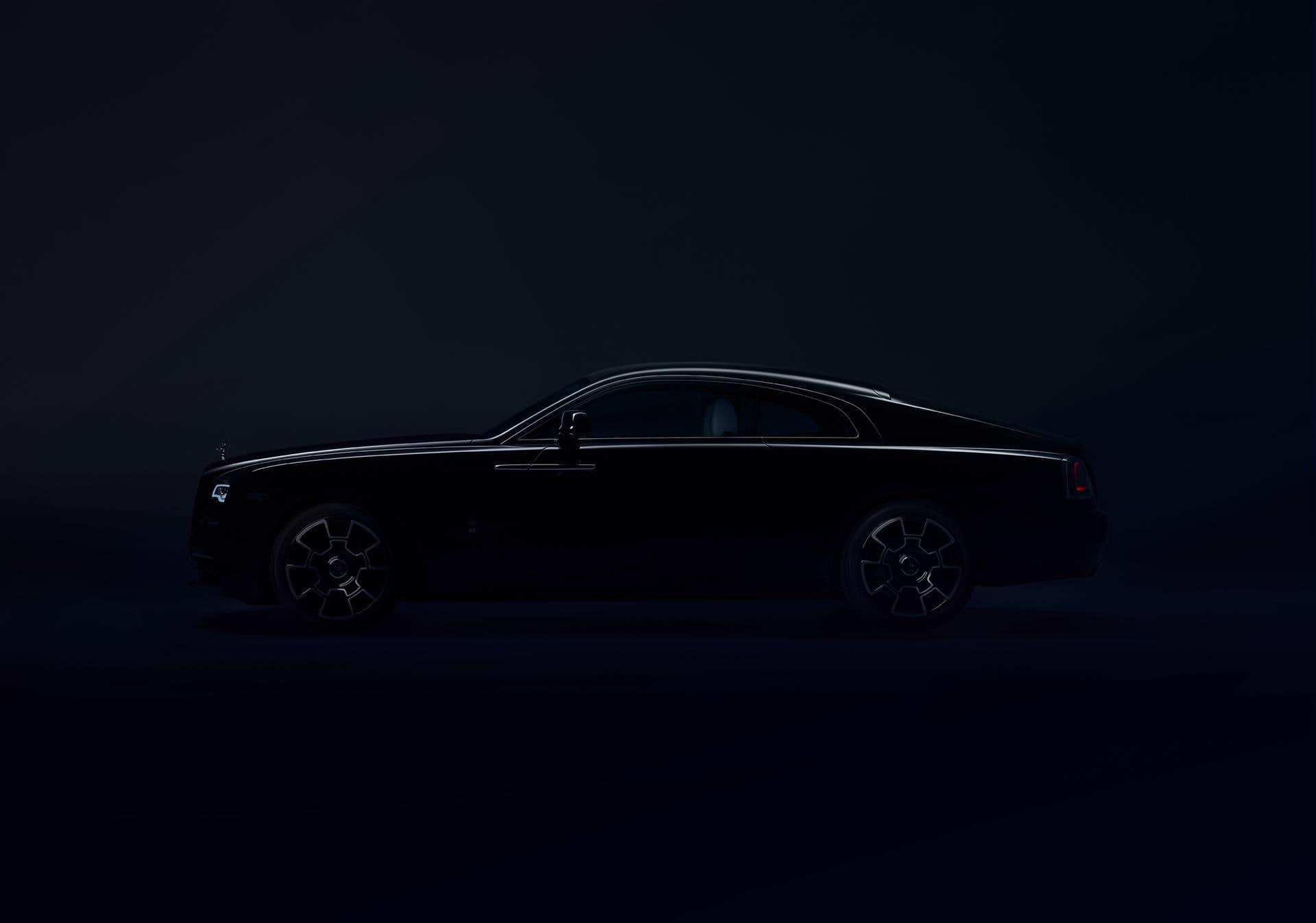 Rolls-Royce Wraith, rolls royce wraith black badge, car
