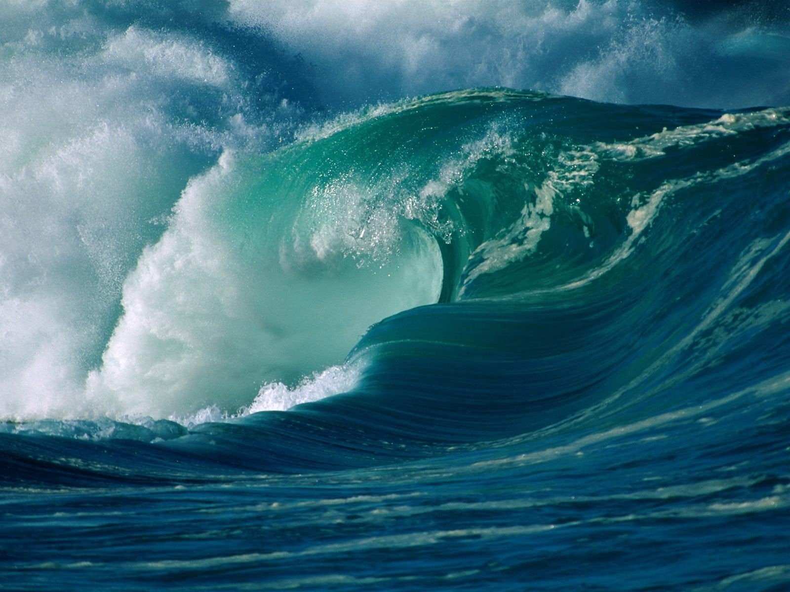 wave, elements, stream, ocean, hawaii