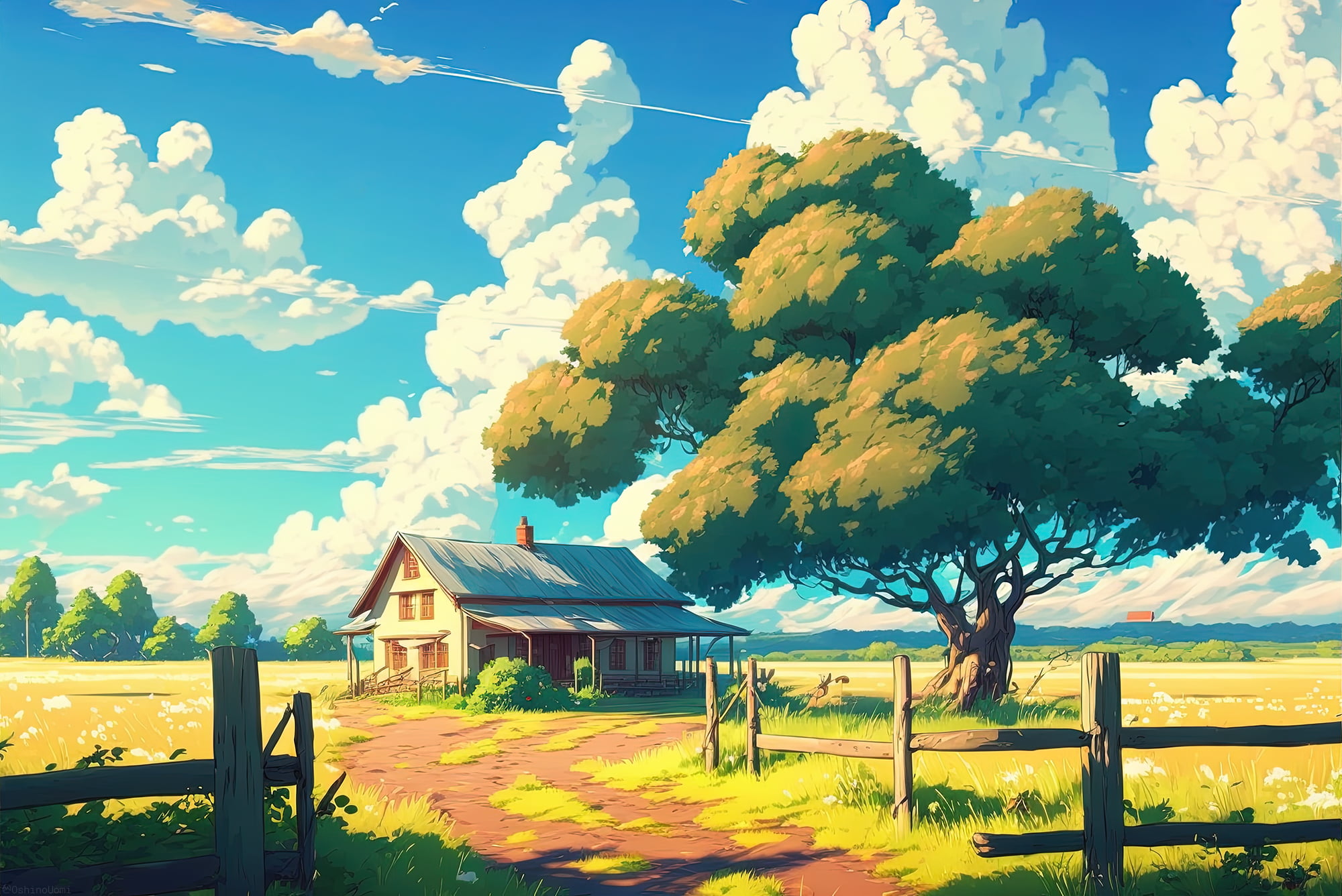 Free download | HD wallpaper: AI art, illustration, landscape ...