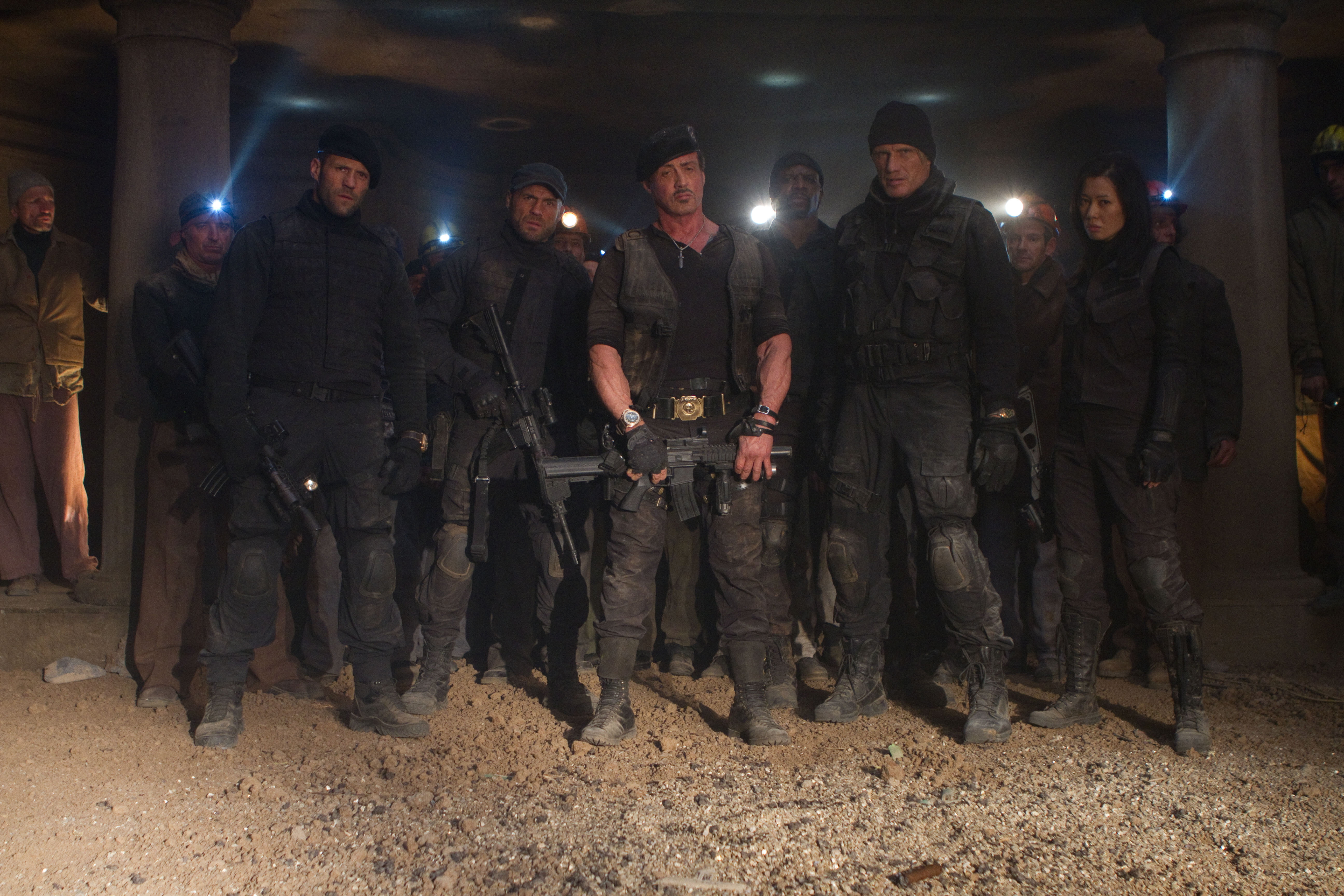 The Expendables, Maggie, Sylvester Stallone, Randy Couture, Jason Statham