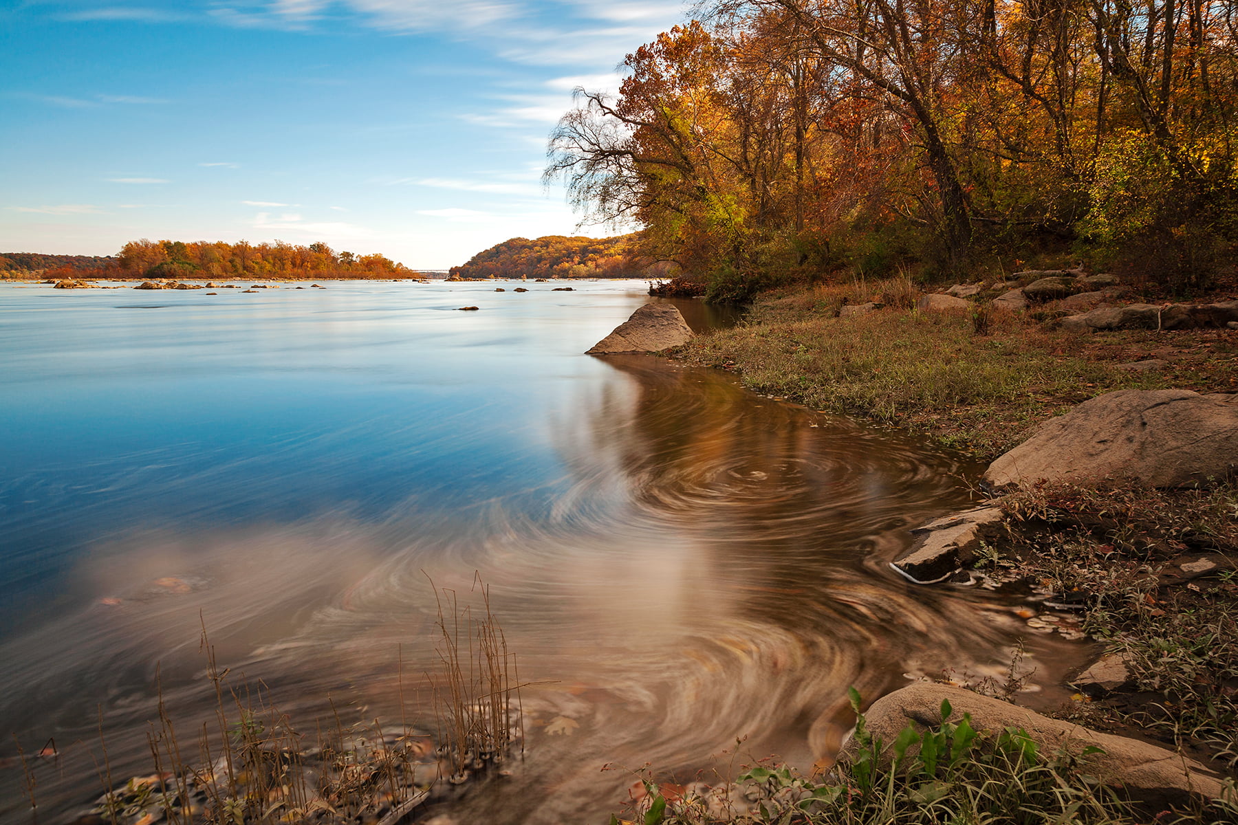 trees beside body of water under blue sky during daytime, susquehanna river, susquehanna river