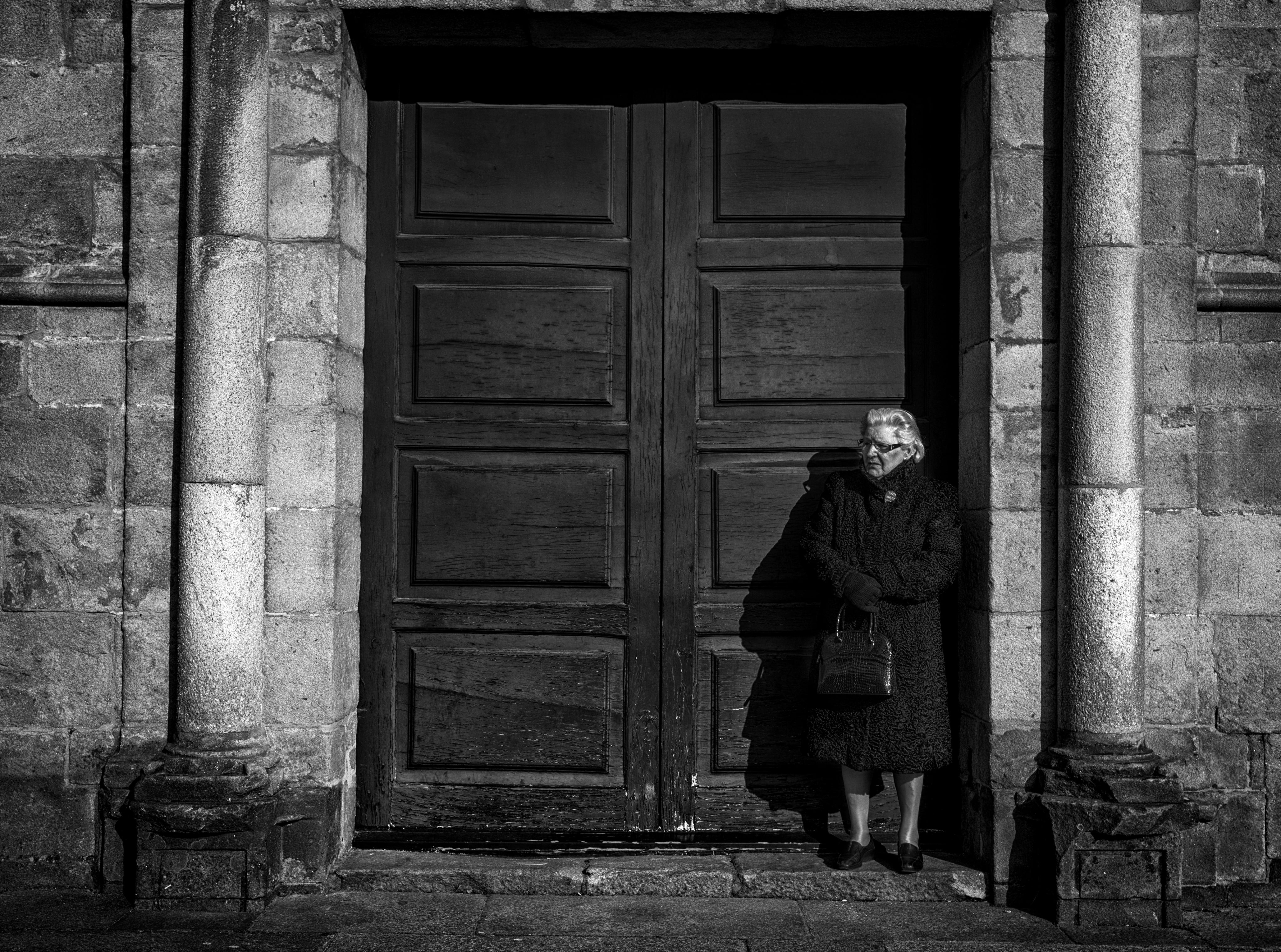 Dissatisfaction, Black and White, Spain, Leica, Santiago, Galicia