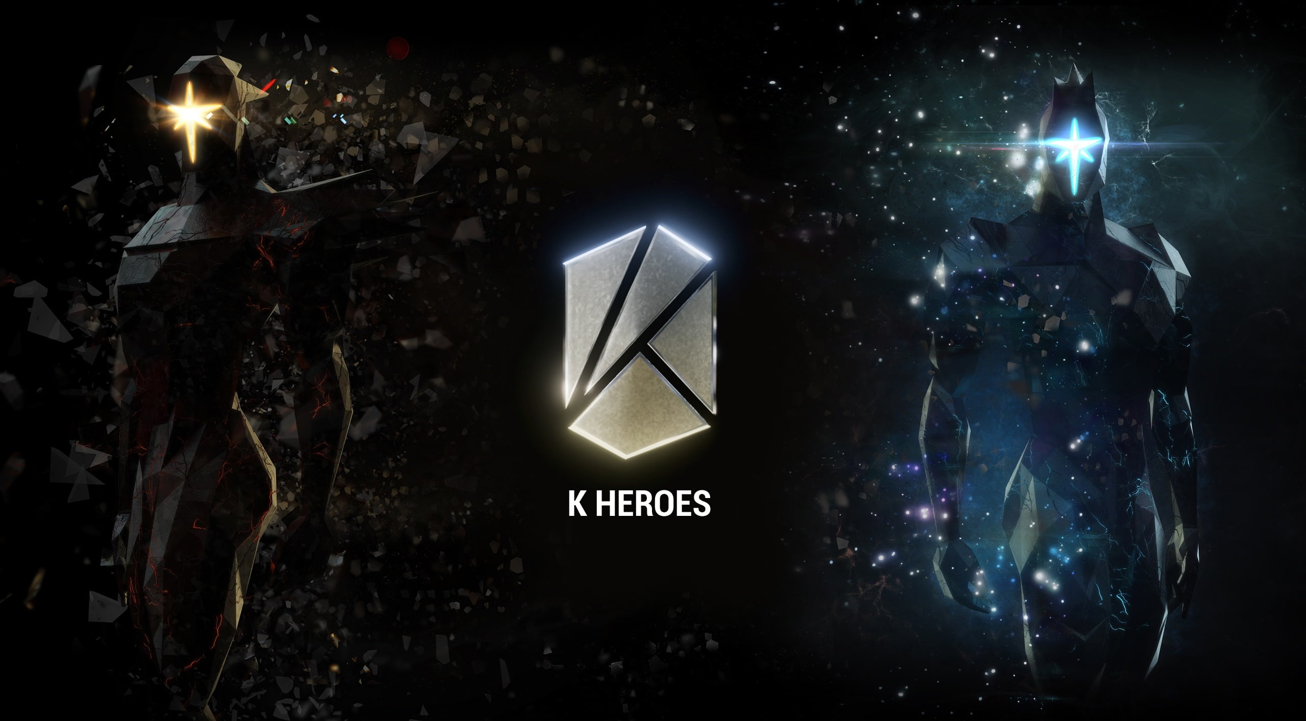 K Heroes, Artistic, 3D, interior design, multifunctional, bluetooth speaker