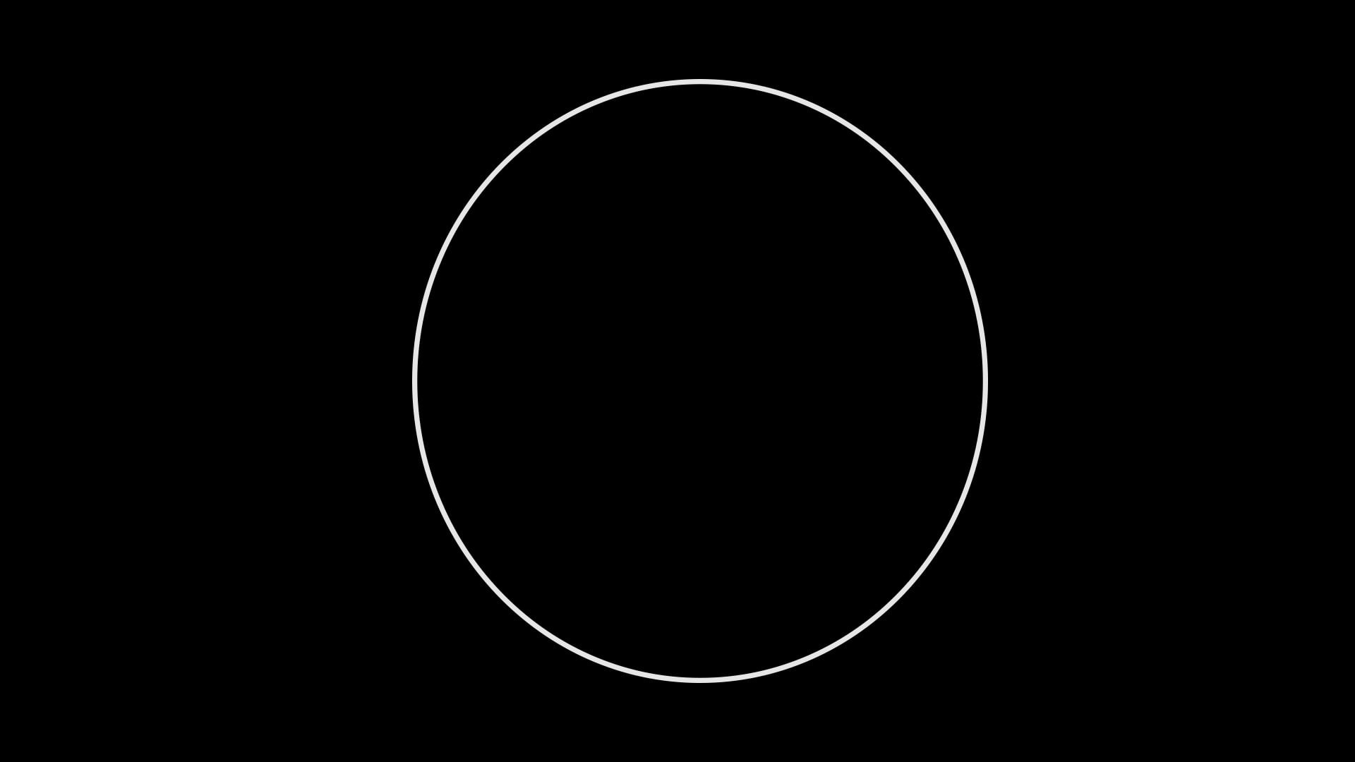 The Ring wallpaper, black, white, circle, geometric shape, studio shot