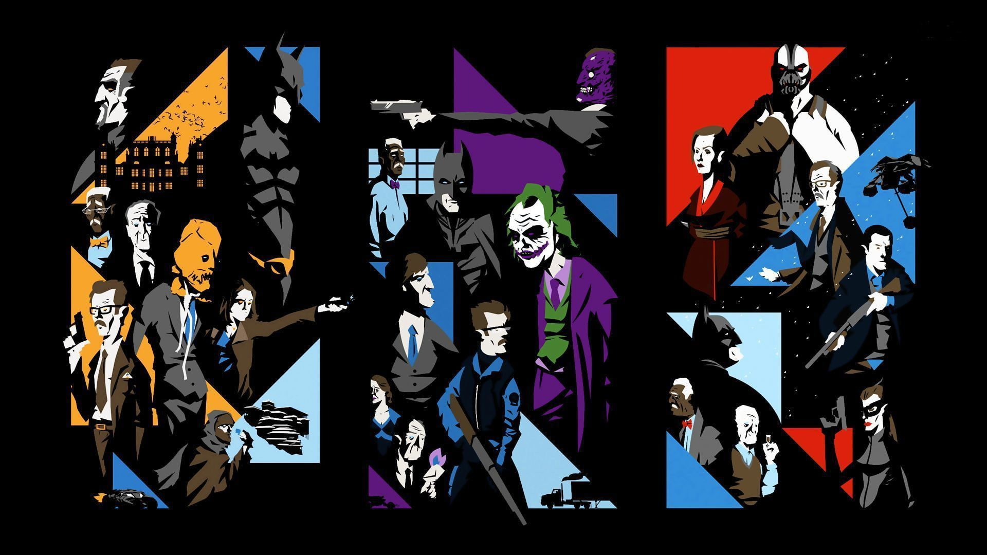 Bane, movies, Joker, Heath Ledger, video games, Catwoman, Batman