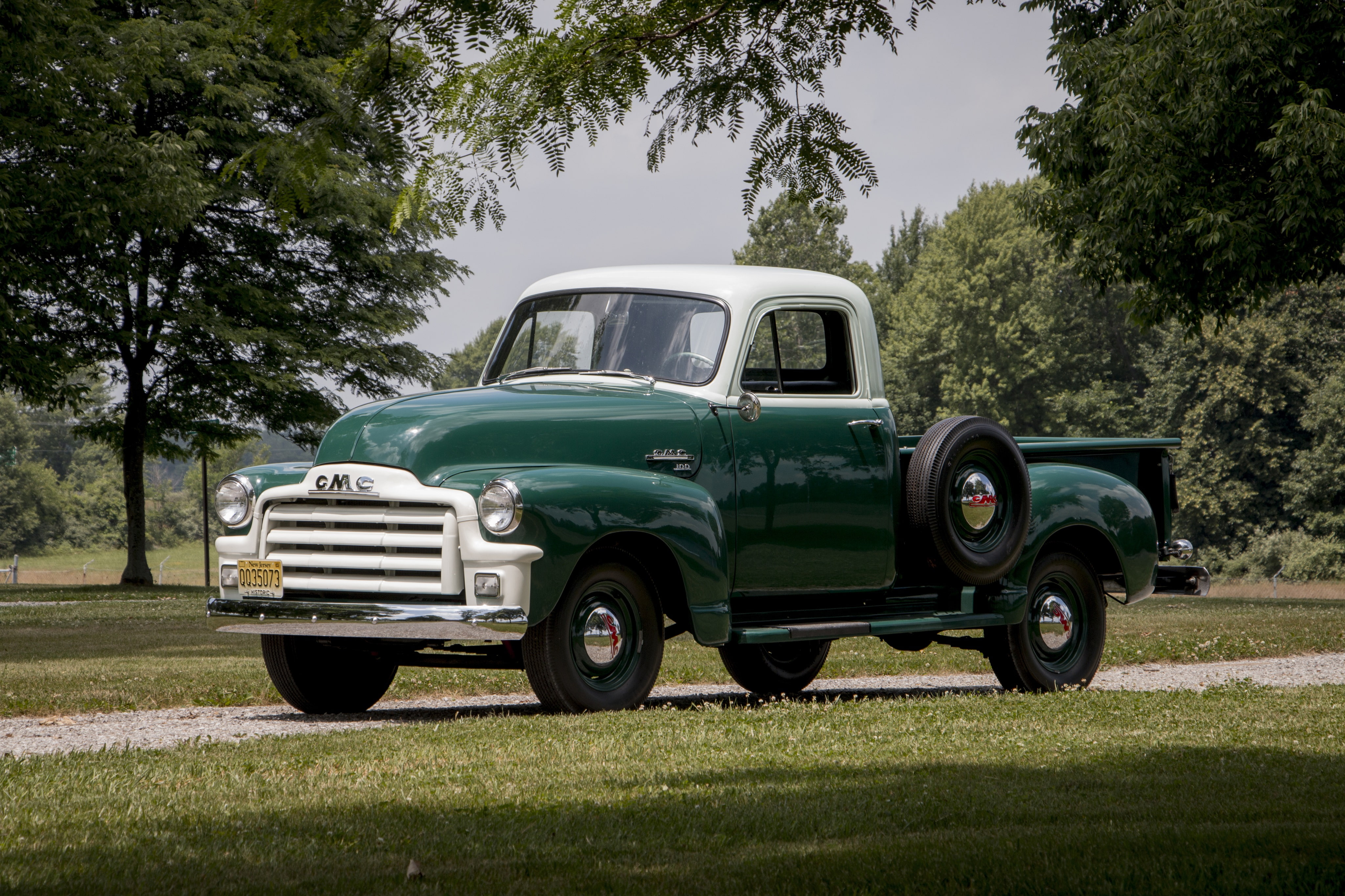 100, 1954, gmc, pickup, retro, truck, vintage