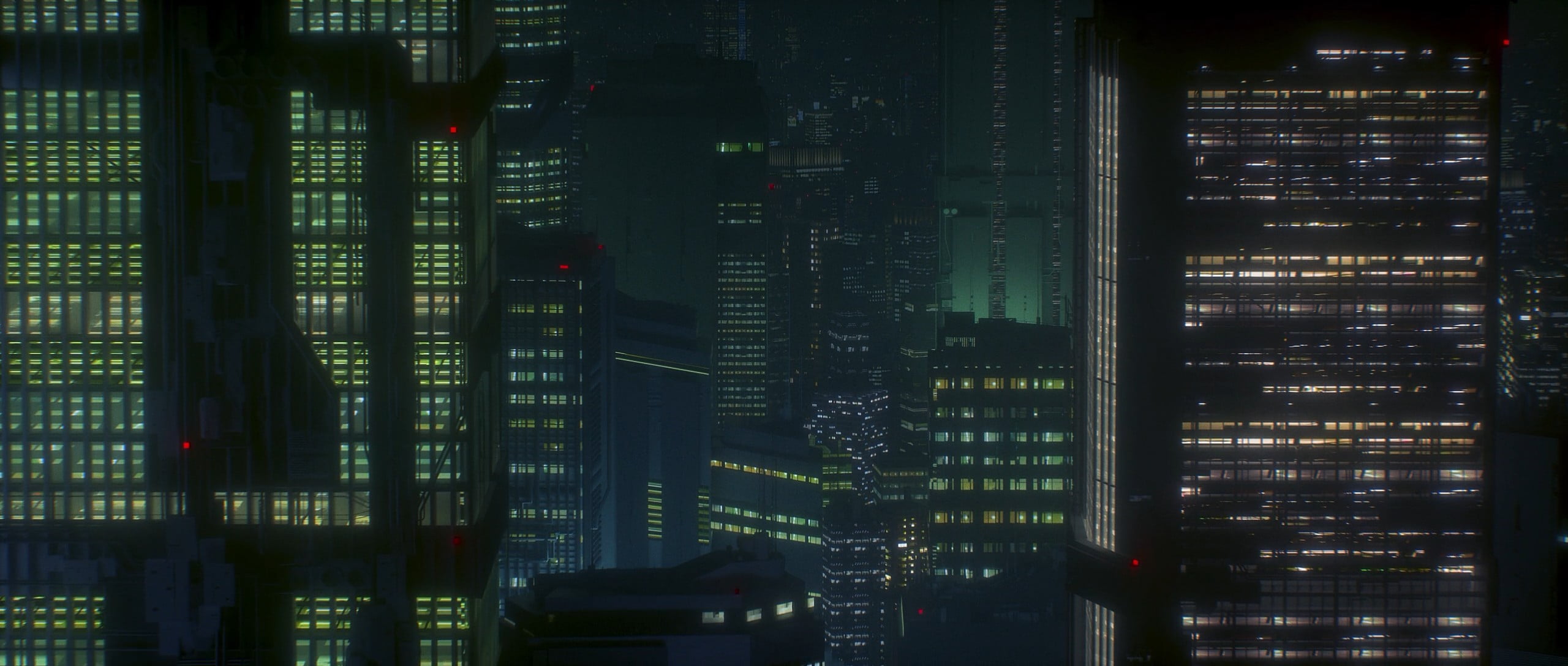 high-rise and low-rise building lot, Akira, awaken akira, anime