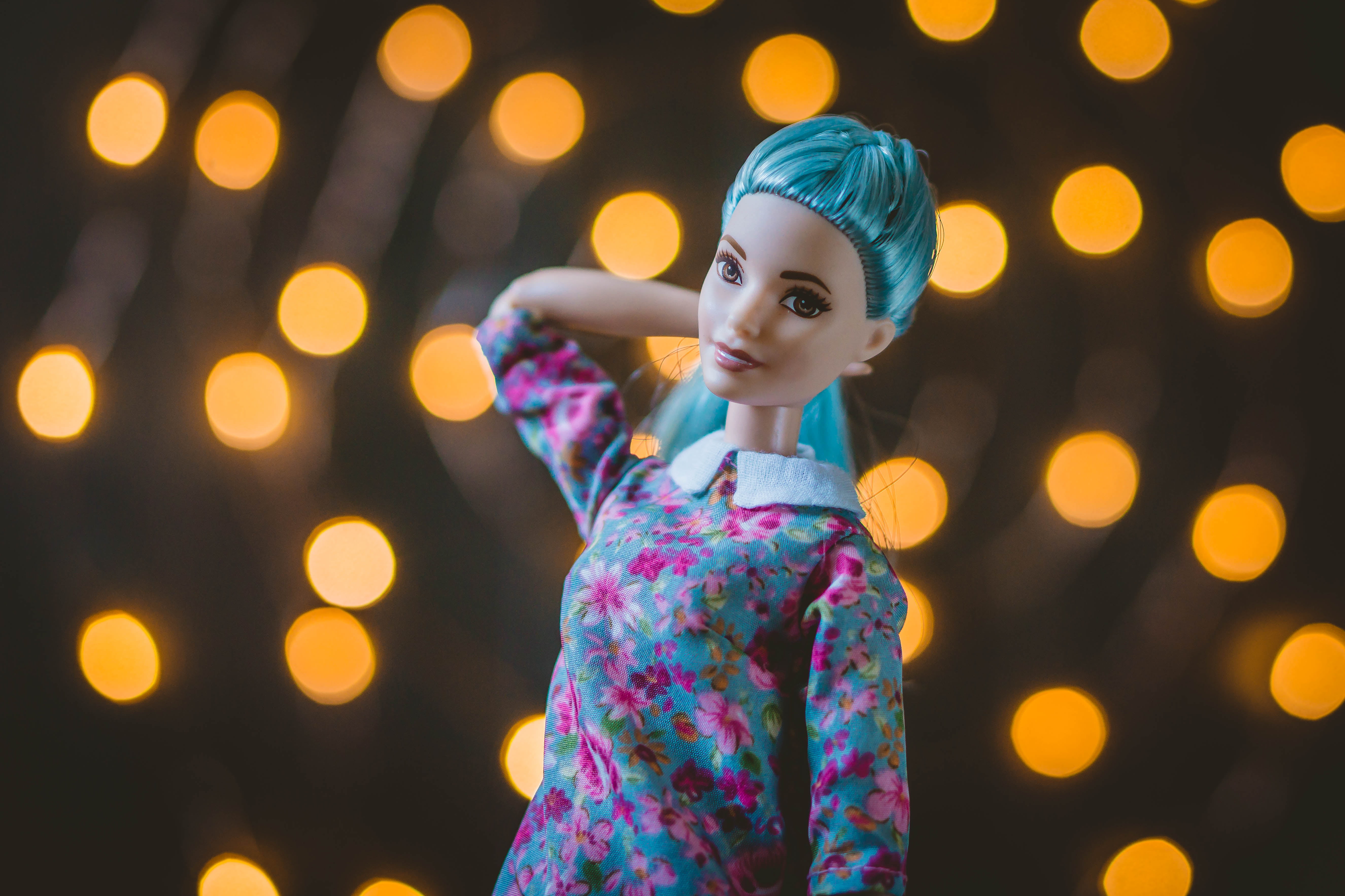 doll, barbie, style, fashion, glare, one person, illuminated