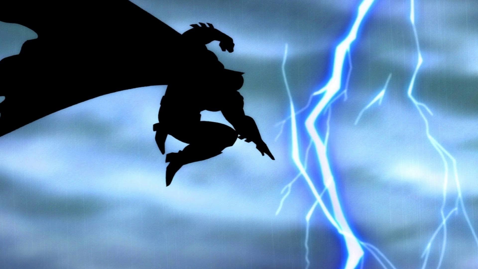 Batman, Batman: The Dark Knight Returns, silhouette, motion