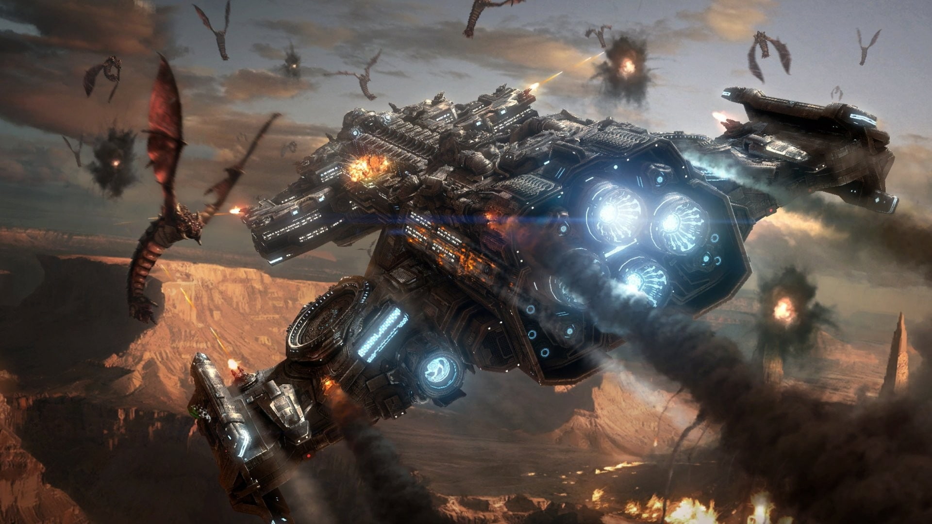 Free download | HD wallpaper: video games starcraft spaceships ...