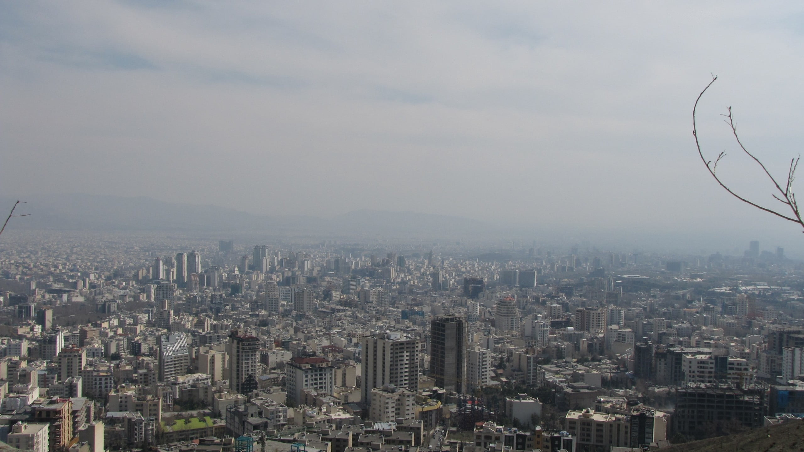 skyscraper lot, tehran, iran, buildings, view from above, cityscape