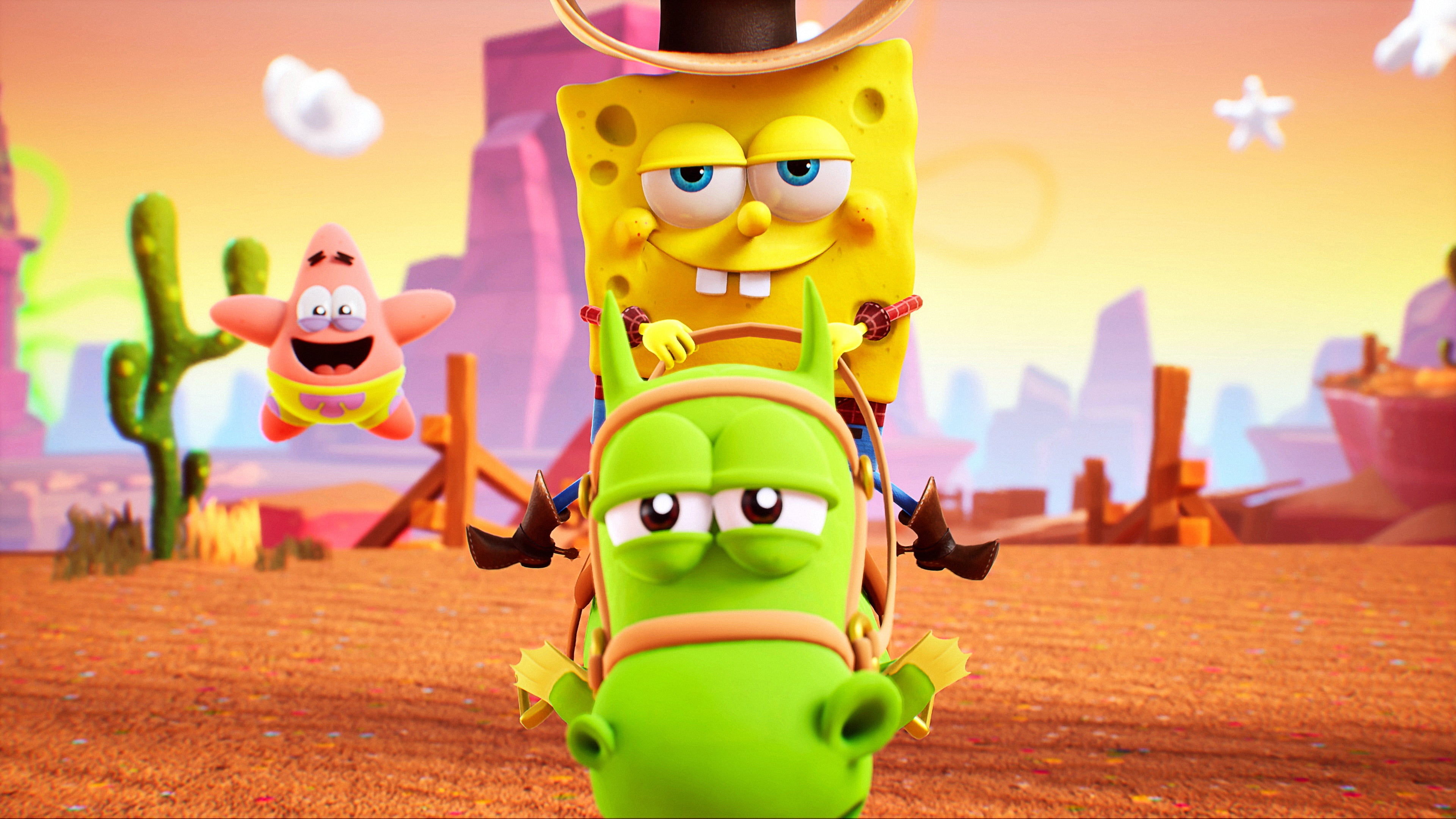 SpongeBob SquarePants: The Cosmic Shake, 4K, THQ Nordic, Purple Lamp Studios