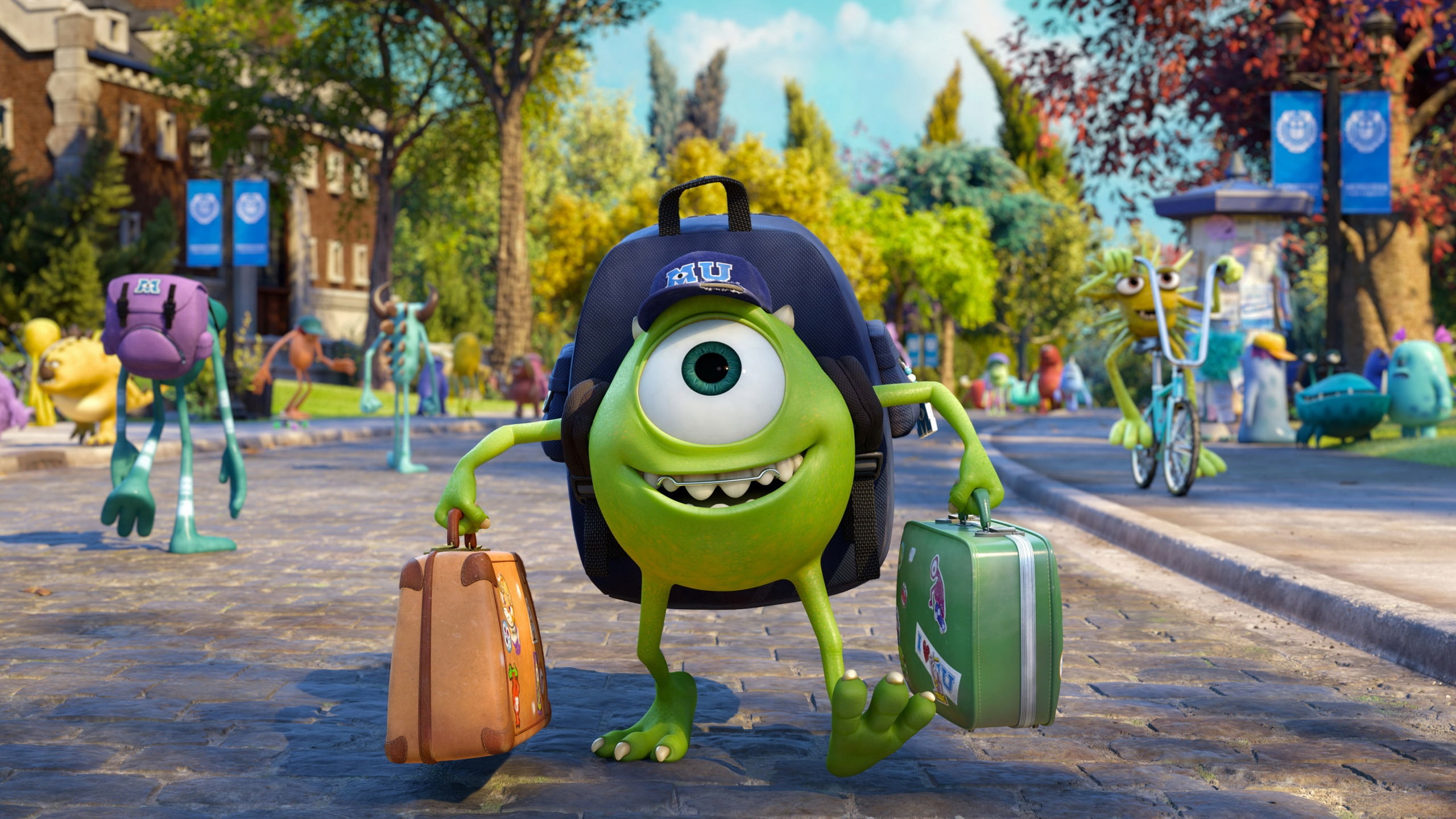 Monsters University, Disney, Pixar cartoon movie