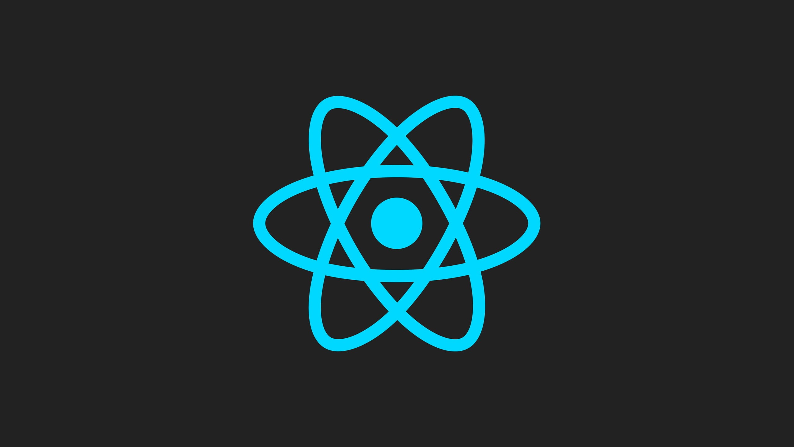 blue and black logo, reactJS, Facebook, JavaScript, minimalism