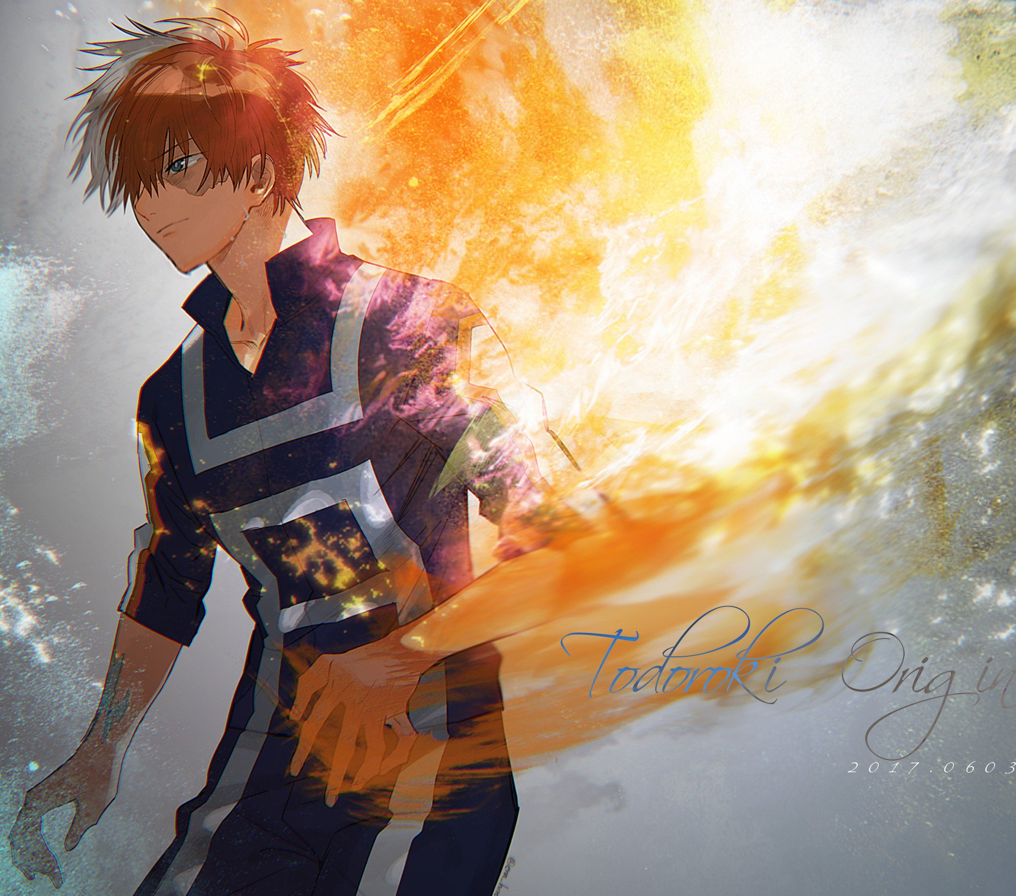 Free Download Hd Wallpaper Anime My Hero Academia Shoto Todoroki Wallpaper Flare