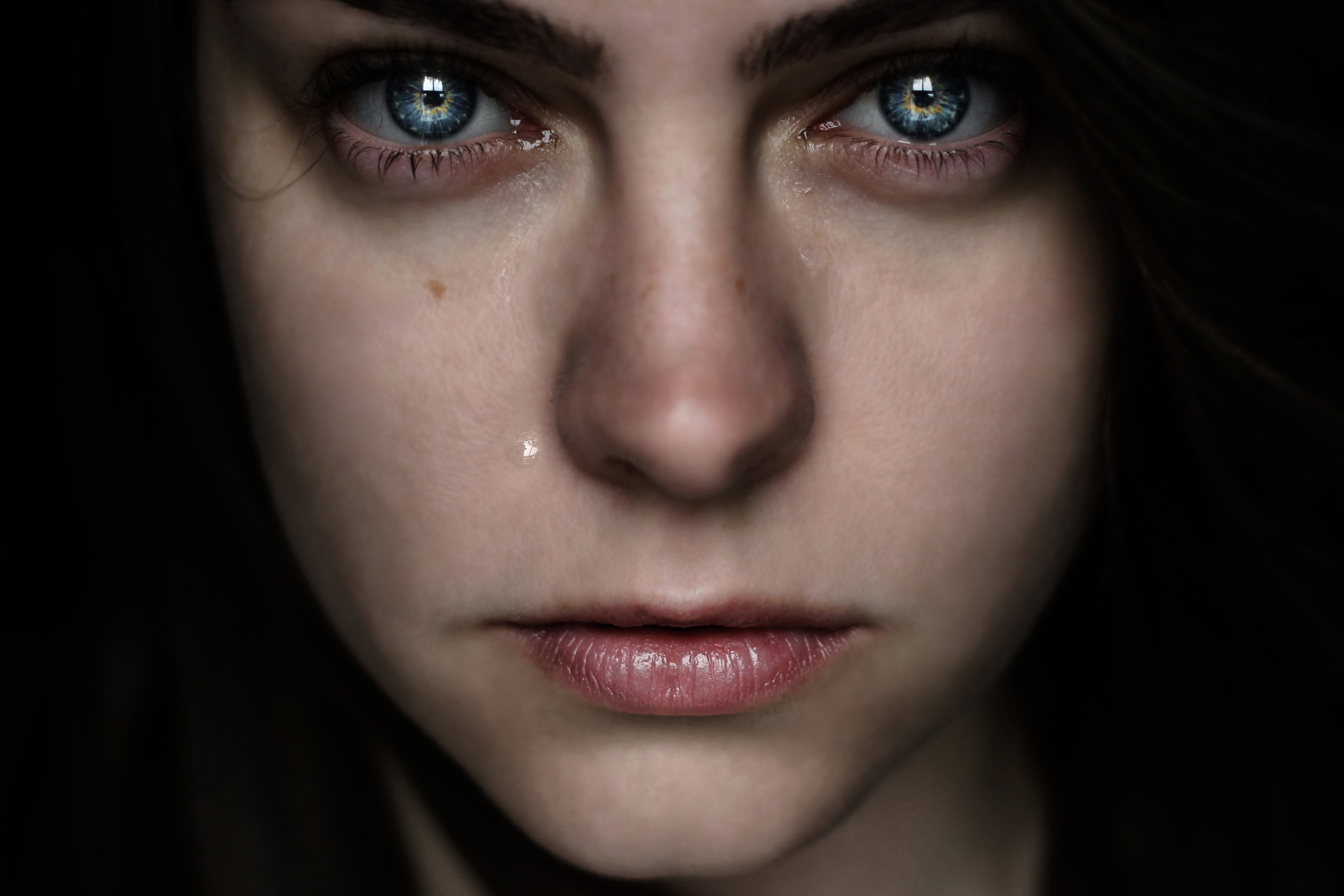 tears, women, face