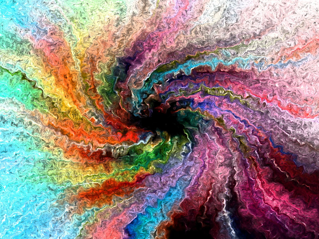 Colorful Twister, multi colored, backgrounds, full frame, pattern