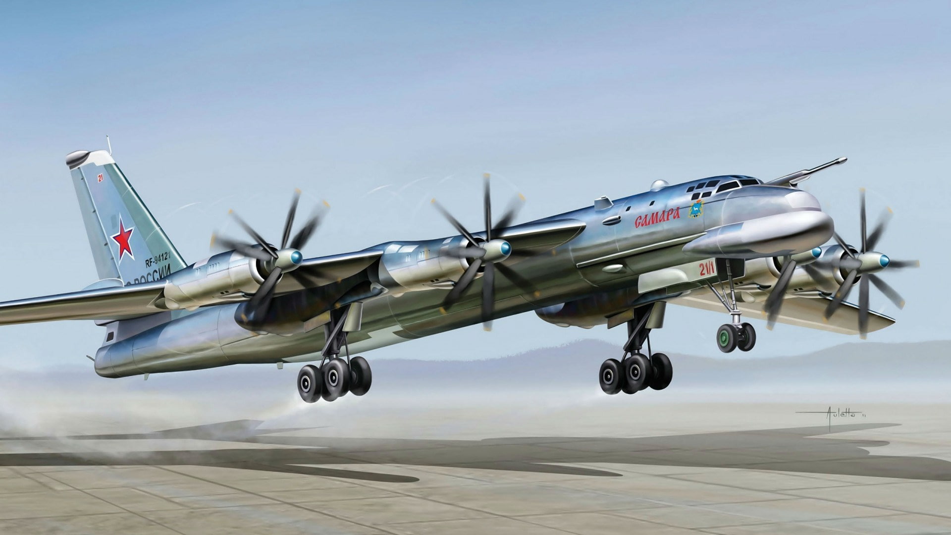 Free download | HD wallpaper: tupolev tu 95 | Wallpaper Flare