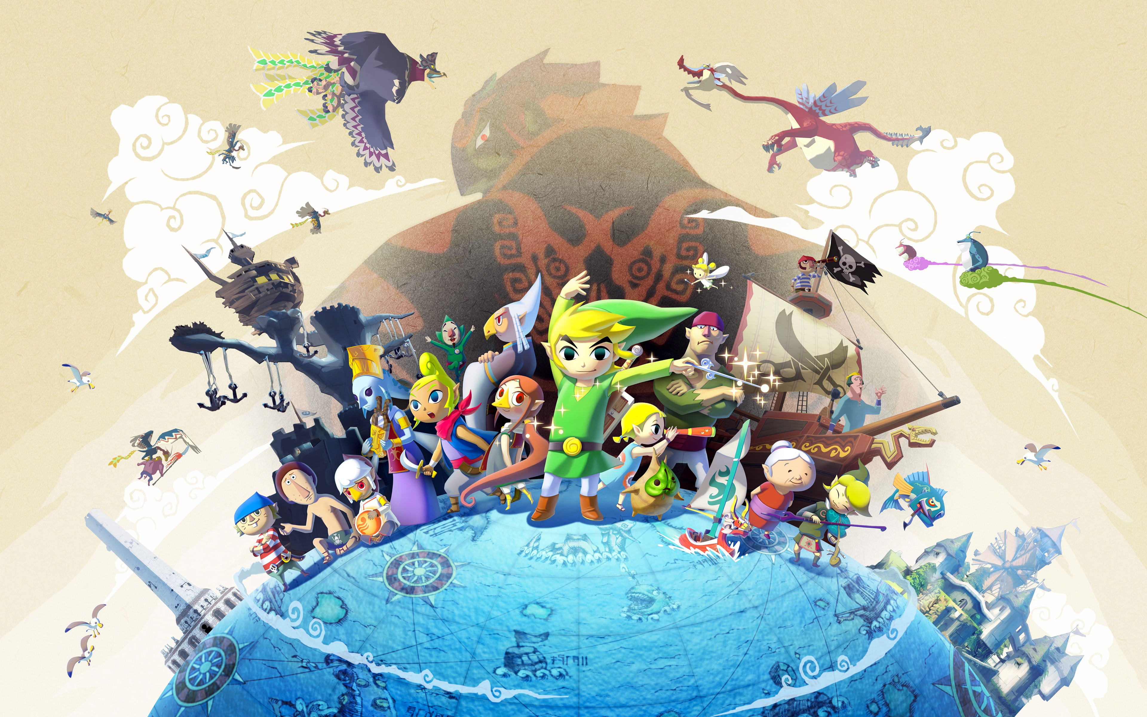 The Legend of Zelda: Wind Waker, video games, Link, windwaker