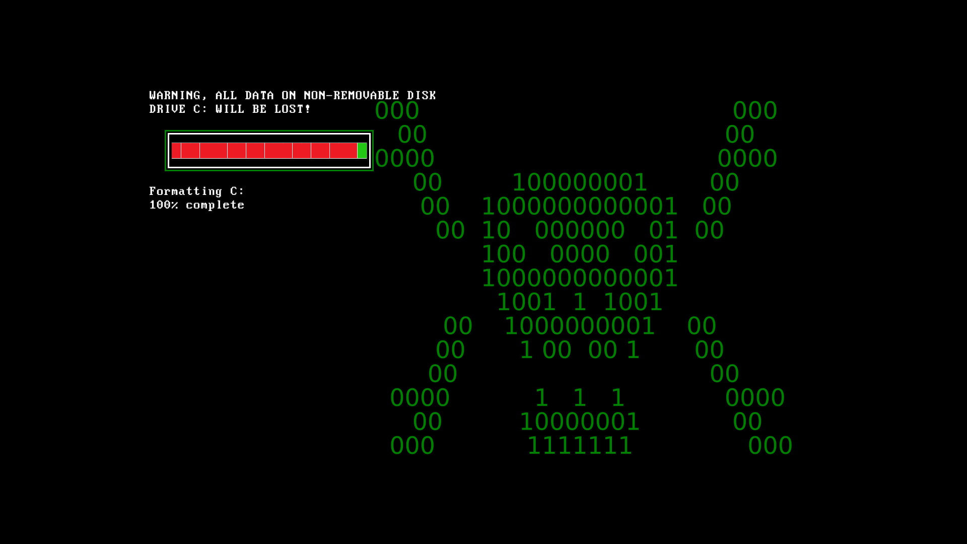 binary, hacking, MS-DOS