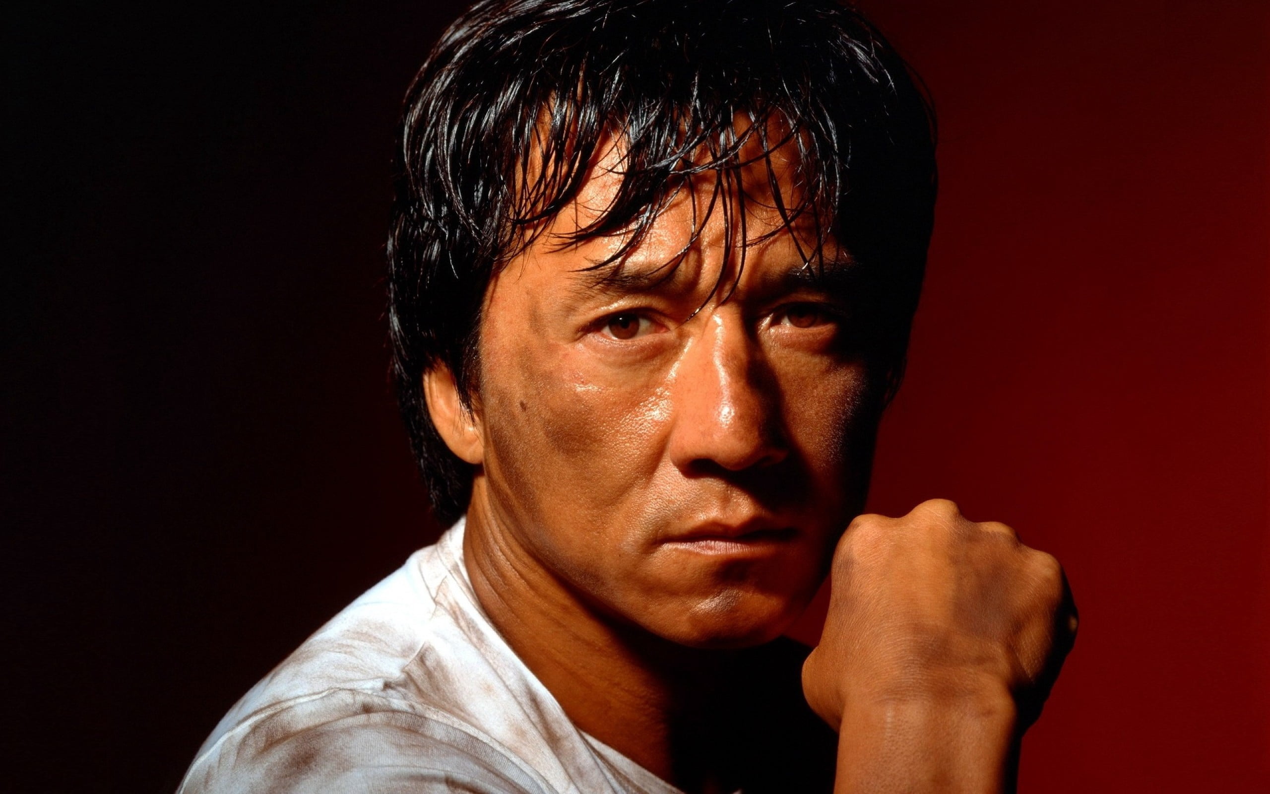 Jackie Chan, man, face, dirty, celebrity, actor, hollywood, men