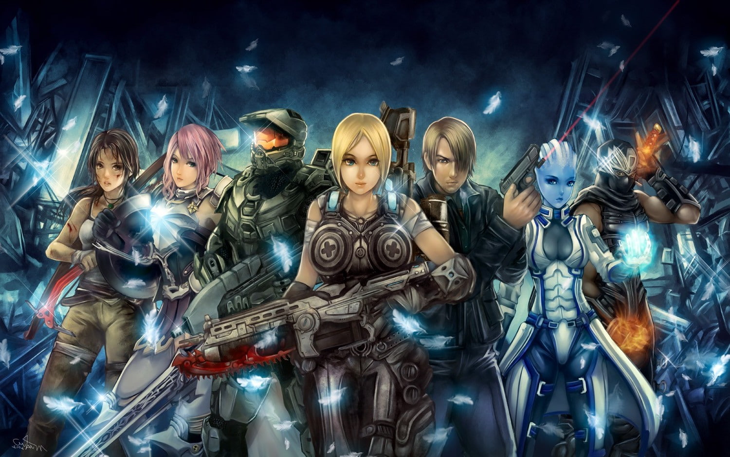 Claire Farron, Final Fantasy, Final Fantasy XIII, Gears Of War