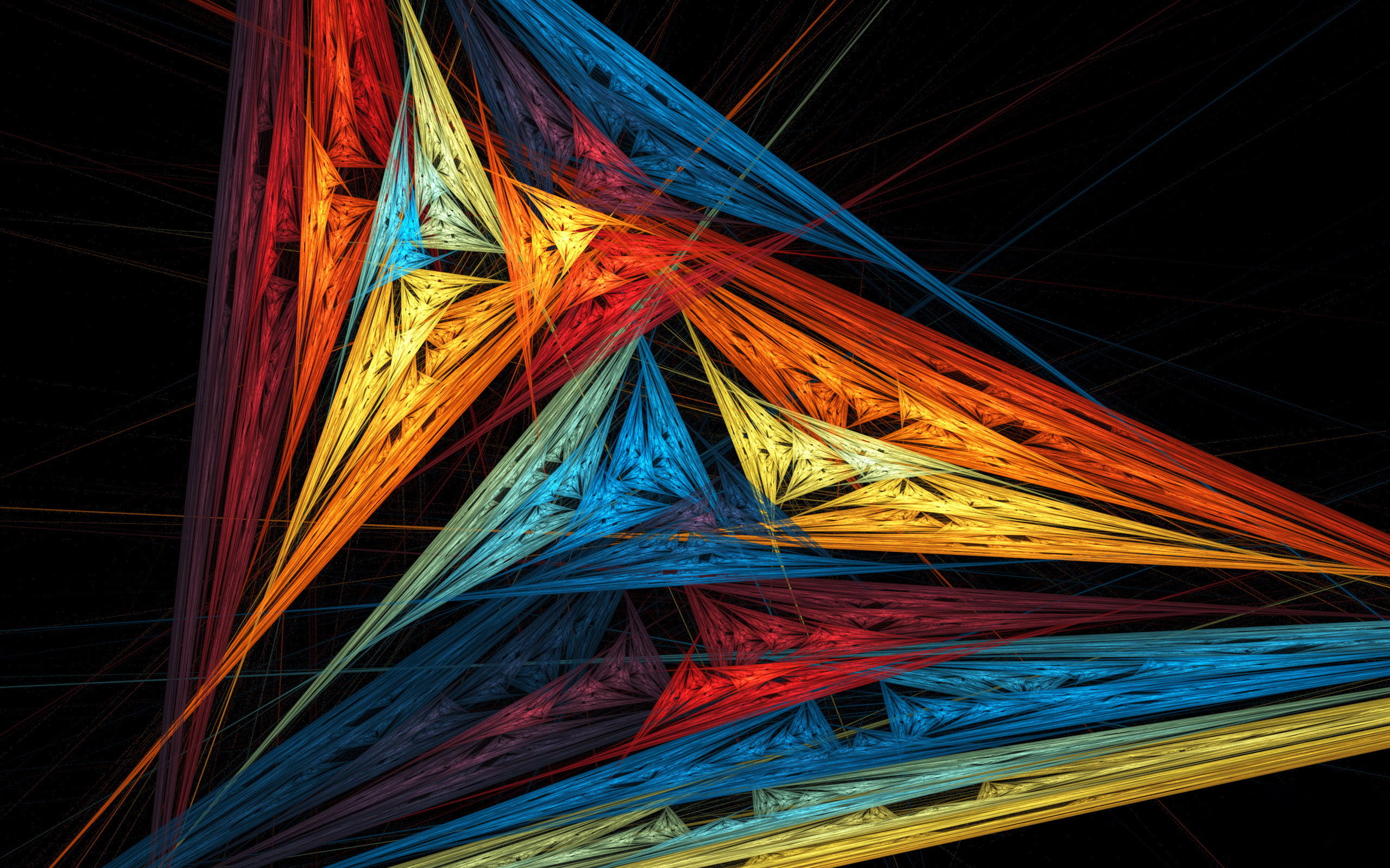 rays, light, line, pattern, color, shadow, sail, triangle