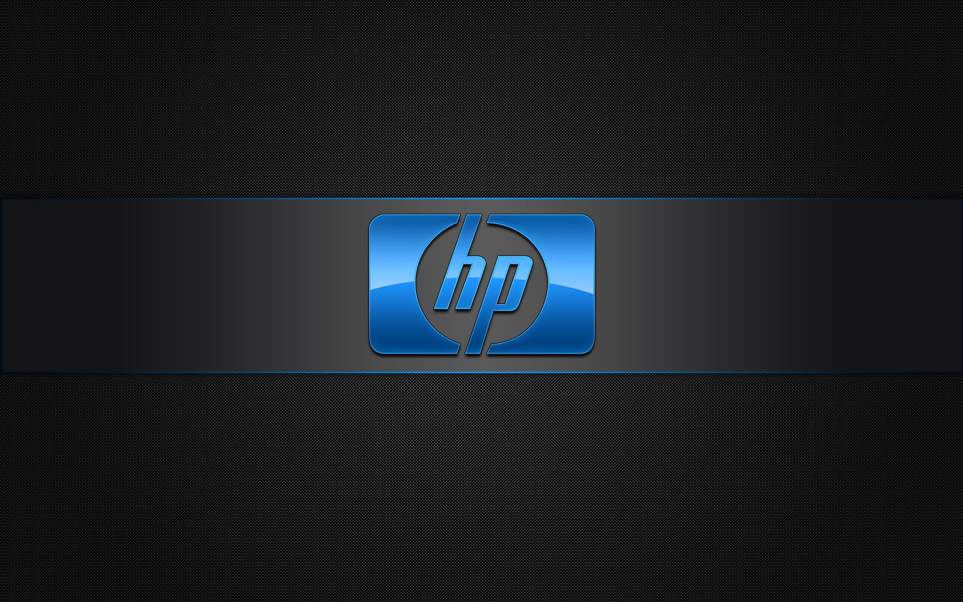 Blue HP Logo, hp logo